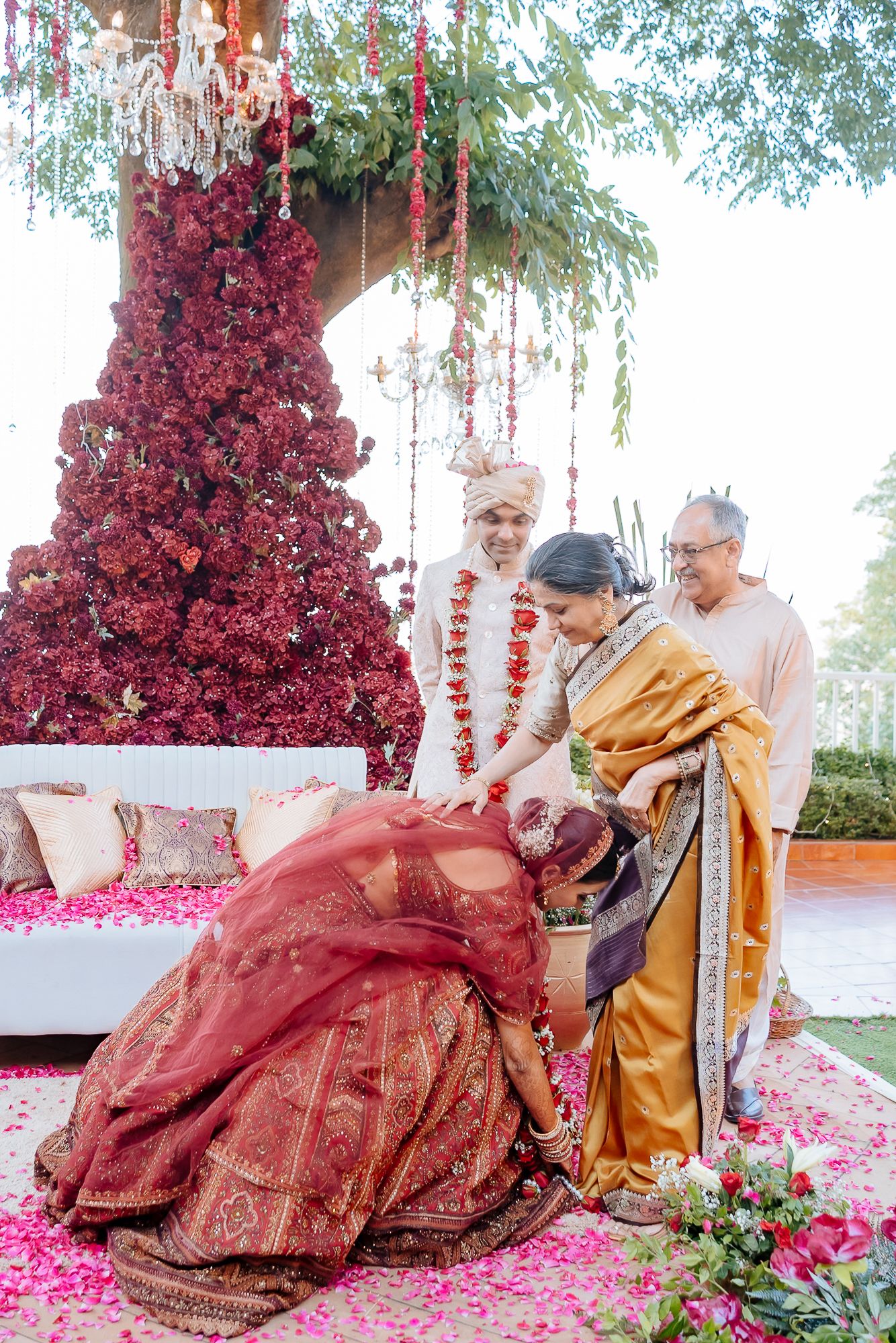 Emotional and hearty storytelling moments of an Indian Bride and groom at an intimate wedding of 30 guests in the hills in Kasauli.