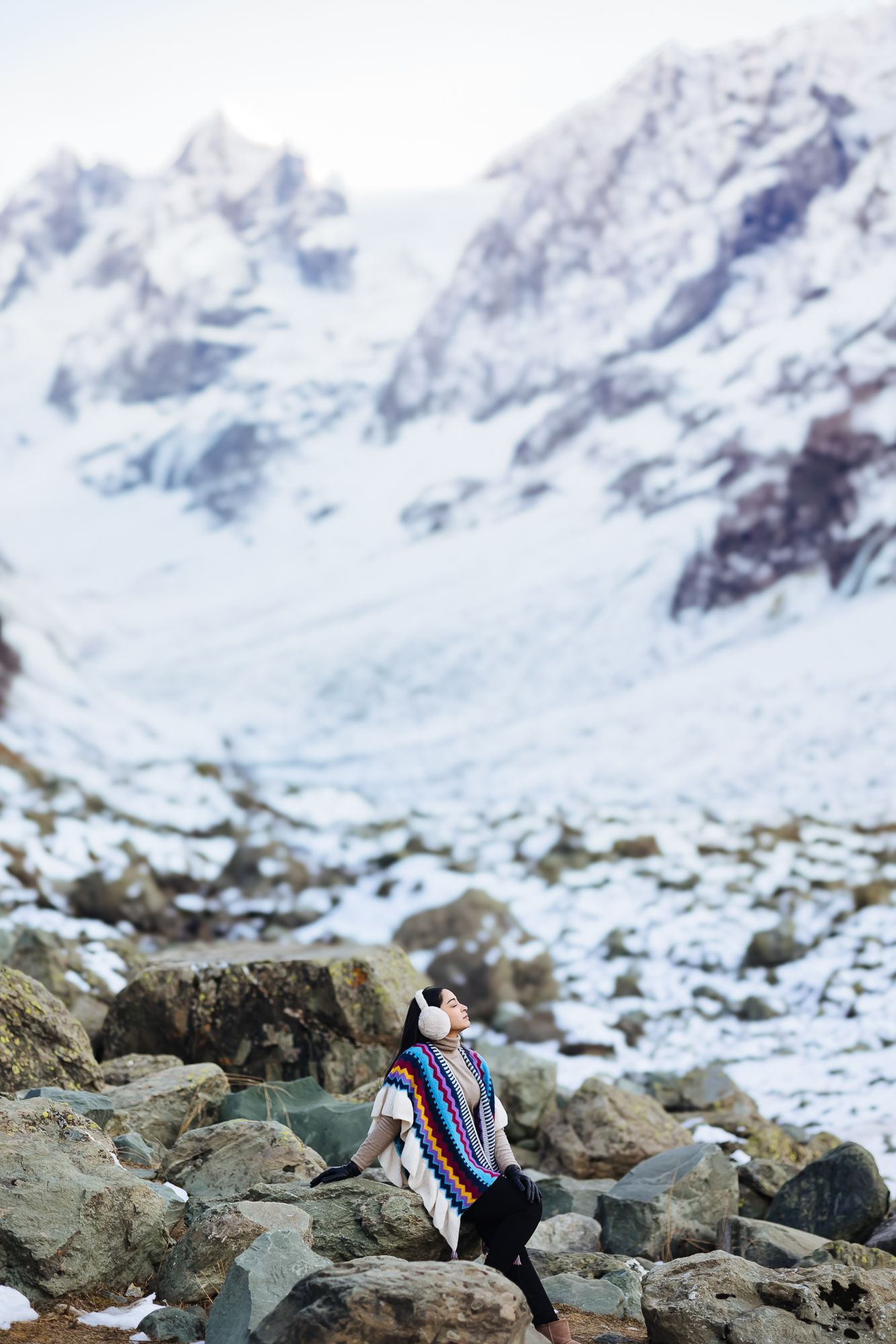 Romantic Travel inspired and pre-wedding vows amidst Gulmarg mountains, fine-art editorial photography by Beginnings For You