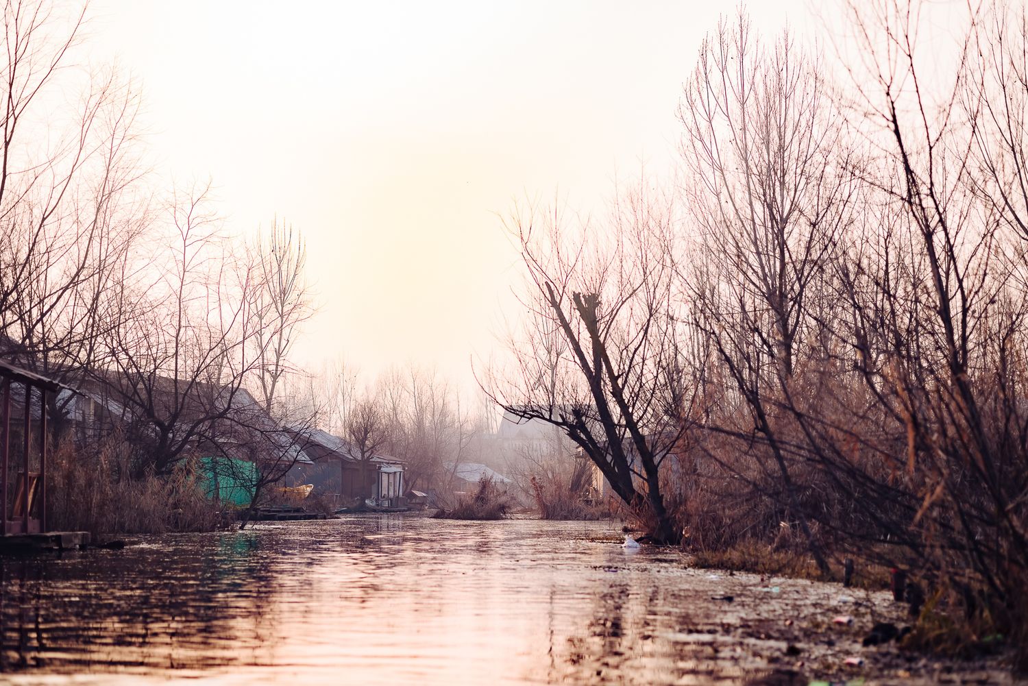 Majestic Srinagar valley views as backdrop for destination pre-wedding