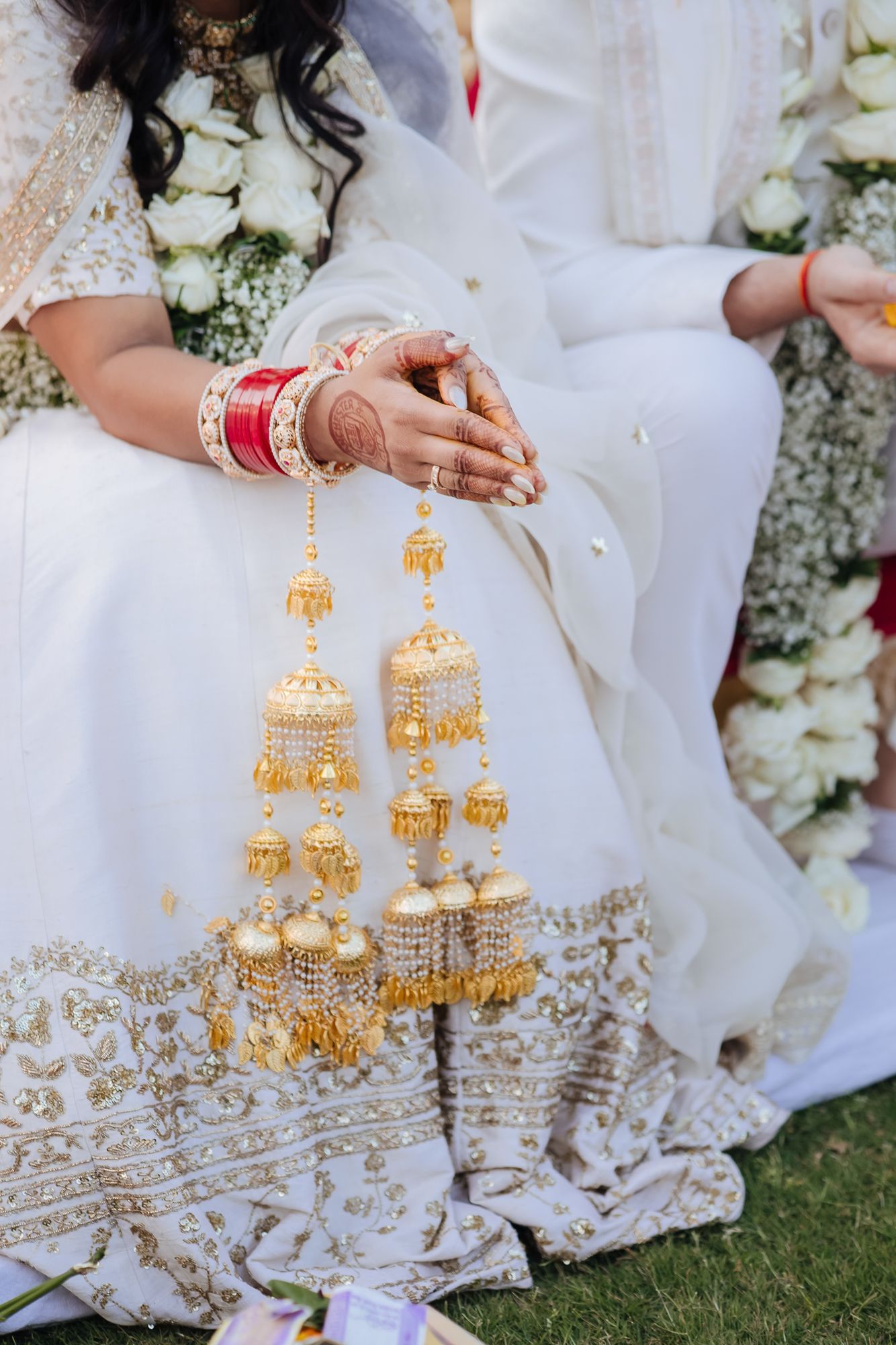 Golden hour pheras at an intimate Forest Hill Chandigarh wedding