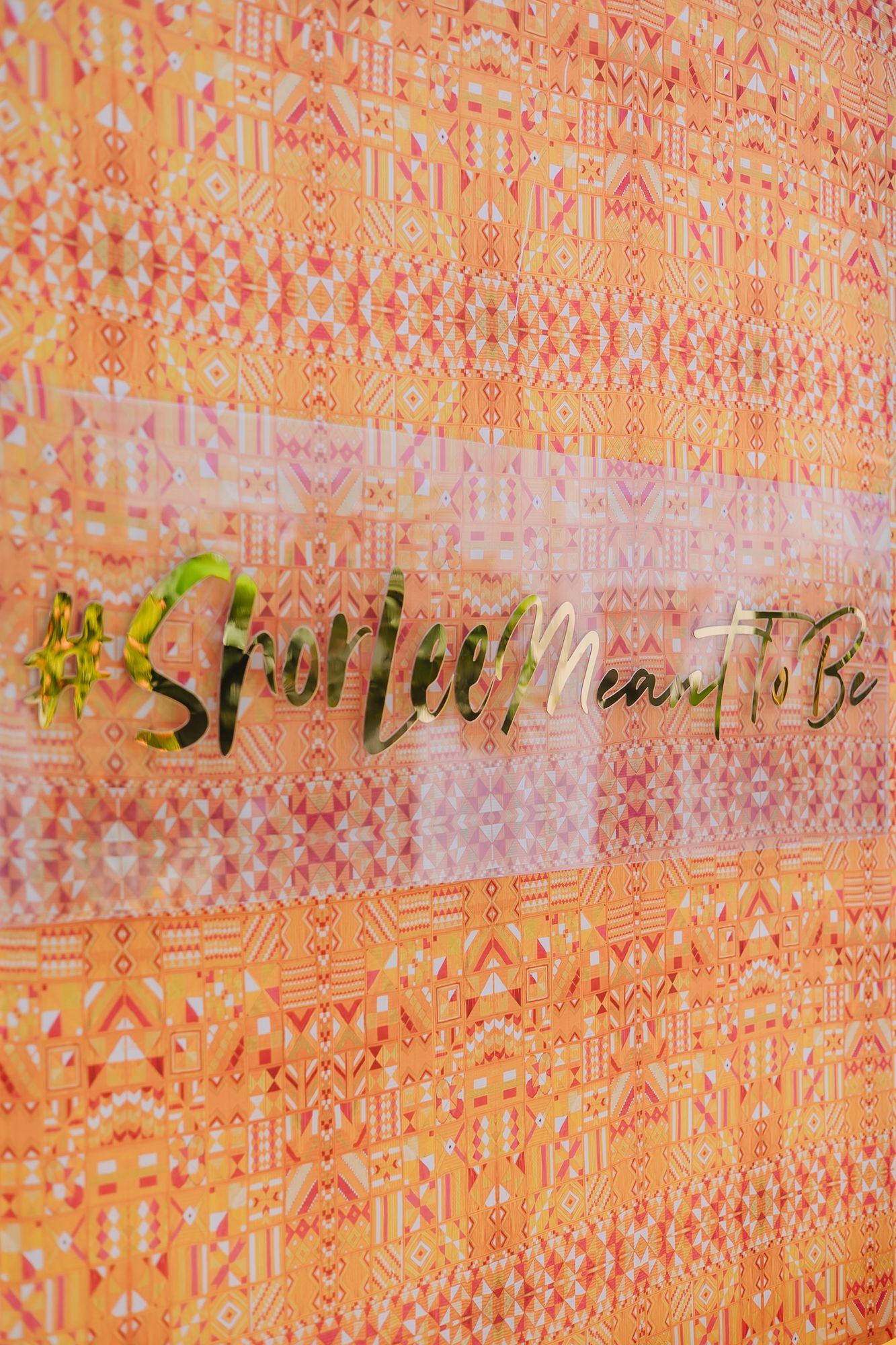 Orange and yellow marigold floral decor for Shorye and Leah’s Haldi at Tivoli Chattarpur