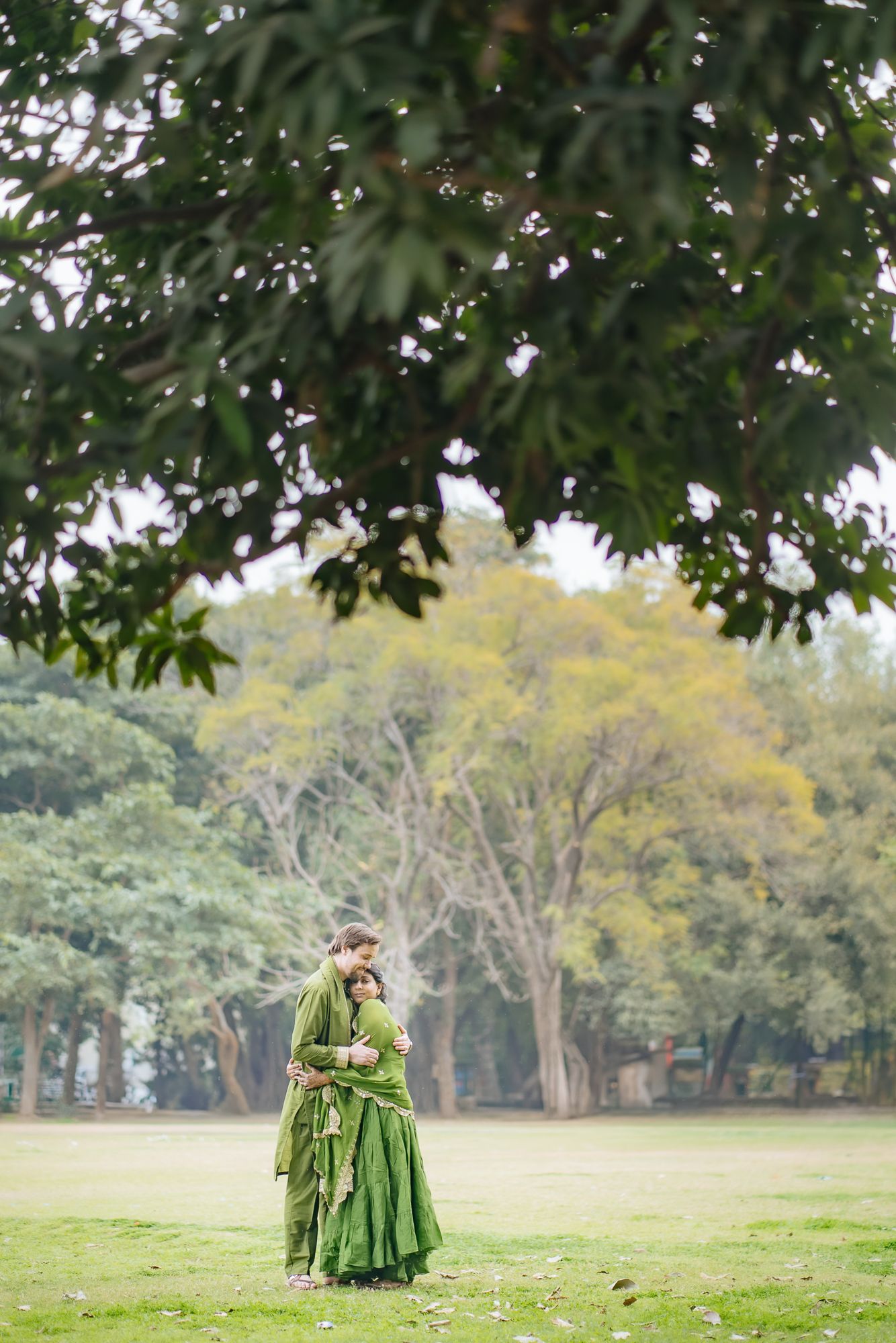 Explore Mats & Itisha's intimate Indo-Norwegian wedding at Forest Hill, Chandigarh—a heartfelt celebration of cultures and candid moments