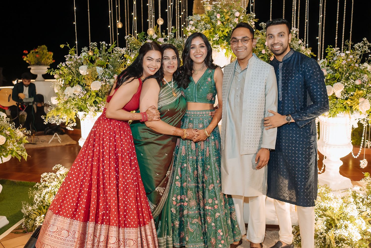 Fine-art wedding photography in the Himalayas at Daleside Manor with a Candid bride and groom first look at luxury Himachal wedding.