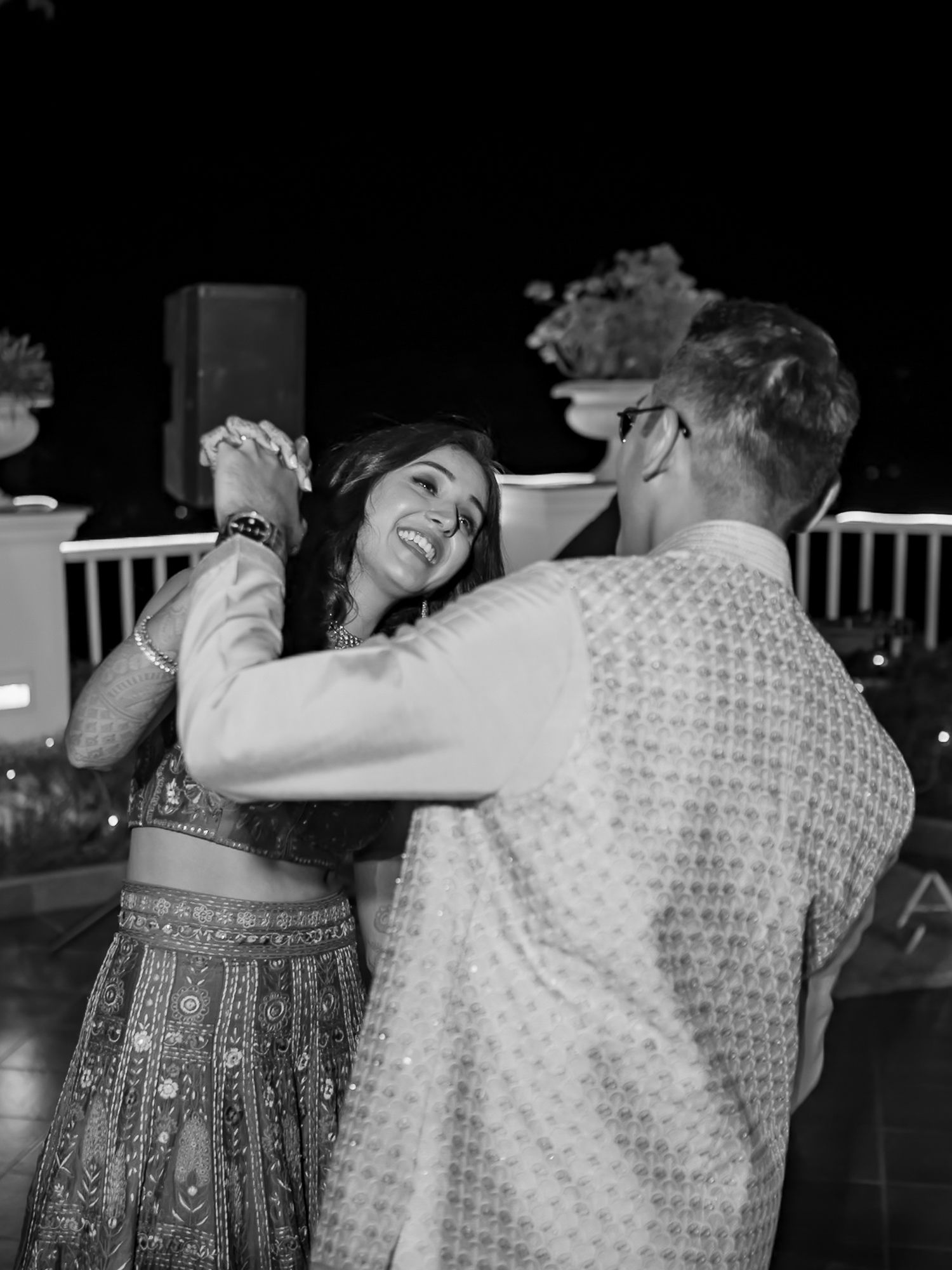 Candid engagement event photos of an Indian Wedding in the Hills and Daleside Manor, Kasauli.