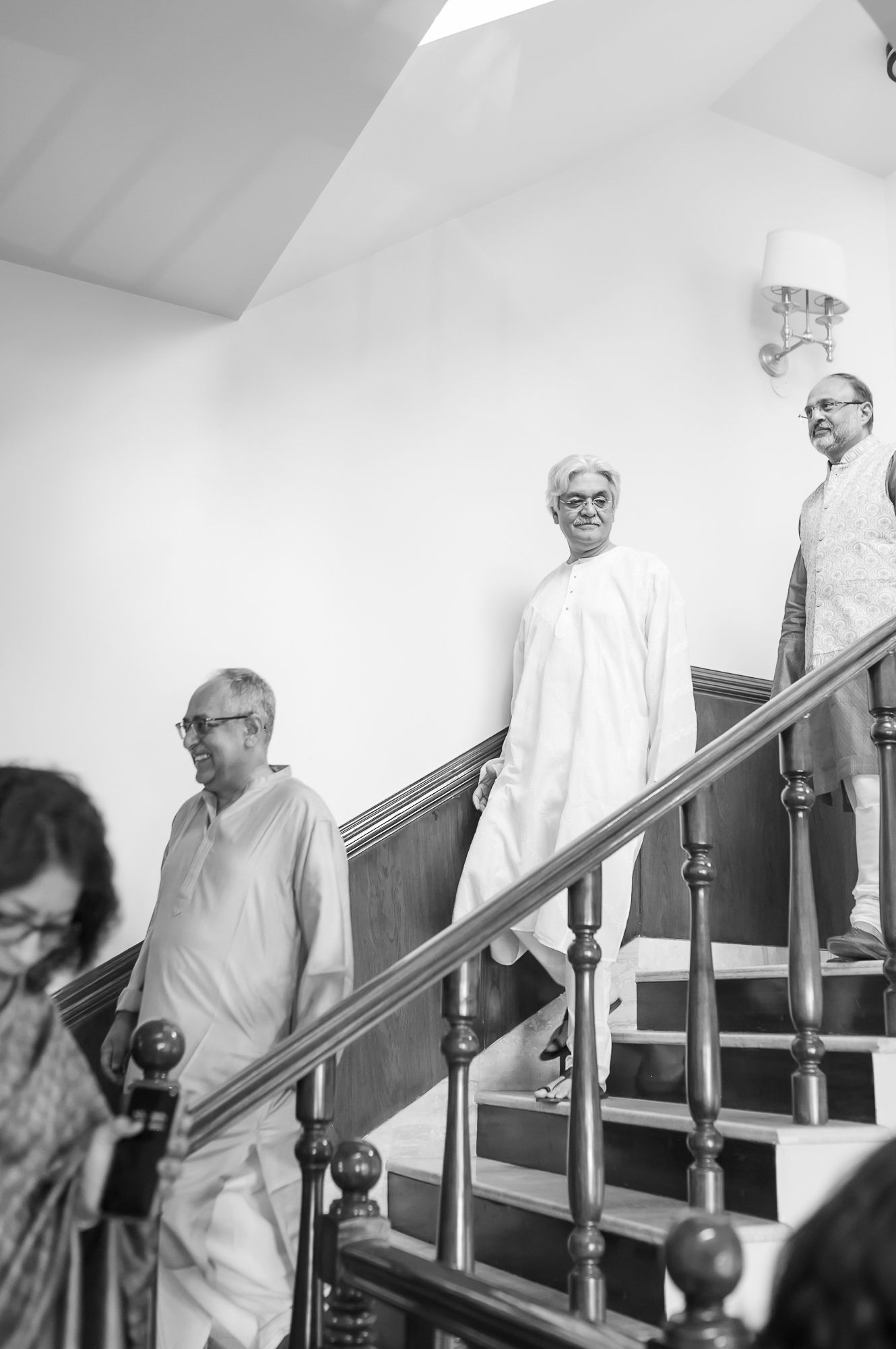 Indian baraat of an intimate wedding of 30 people in the hills at Daleside Manor, Kasauli