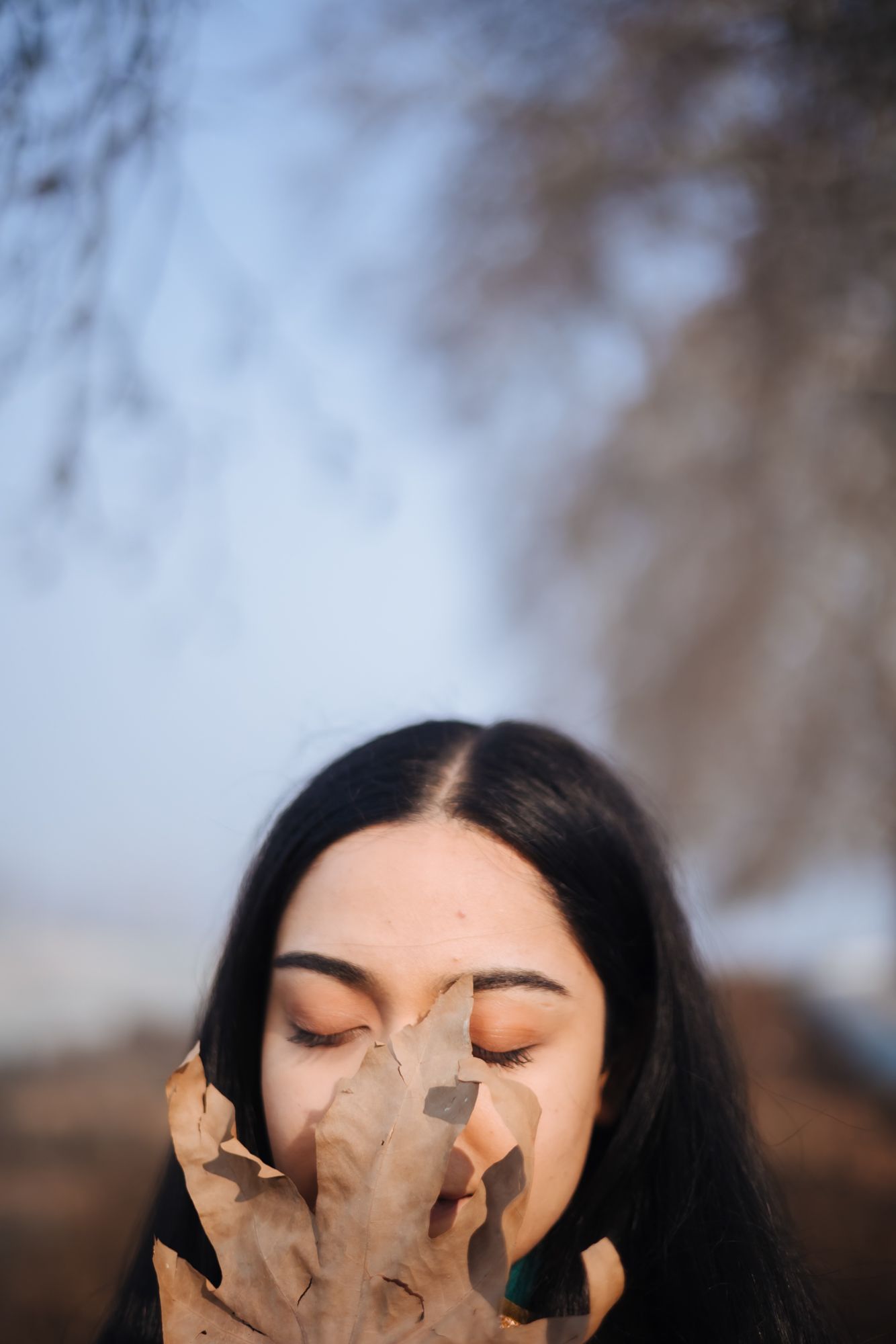 Intimate pre-wedding couple portrait with nostalgic fine-art style at a hidden secret spot in Srinagar