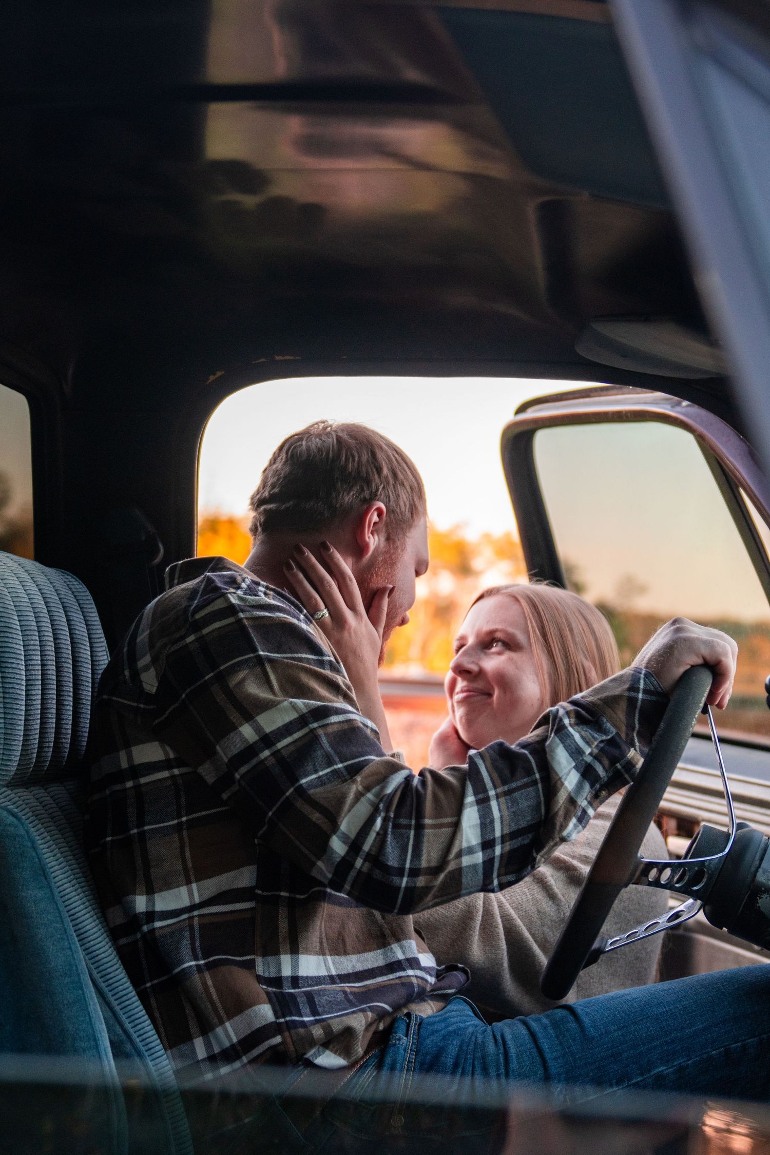 vintage truck photo shoot