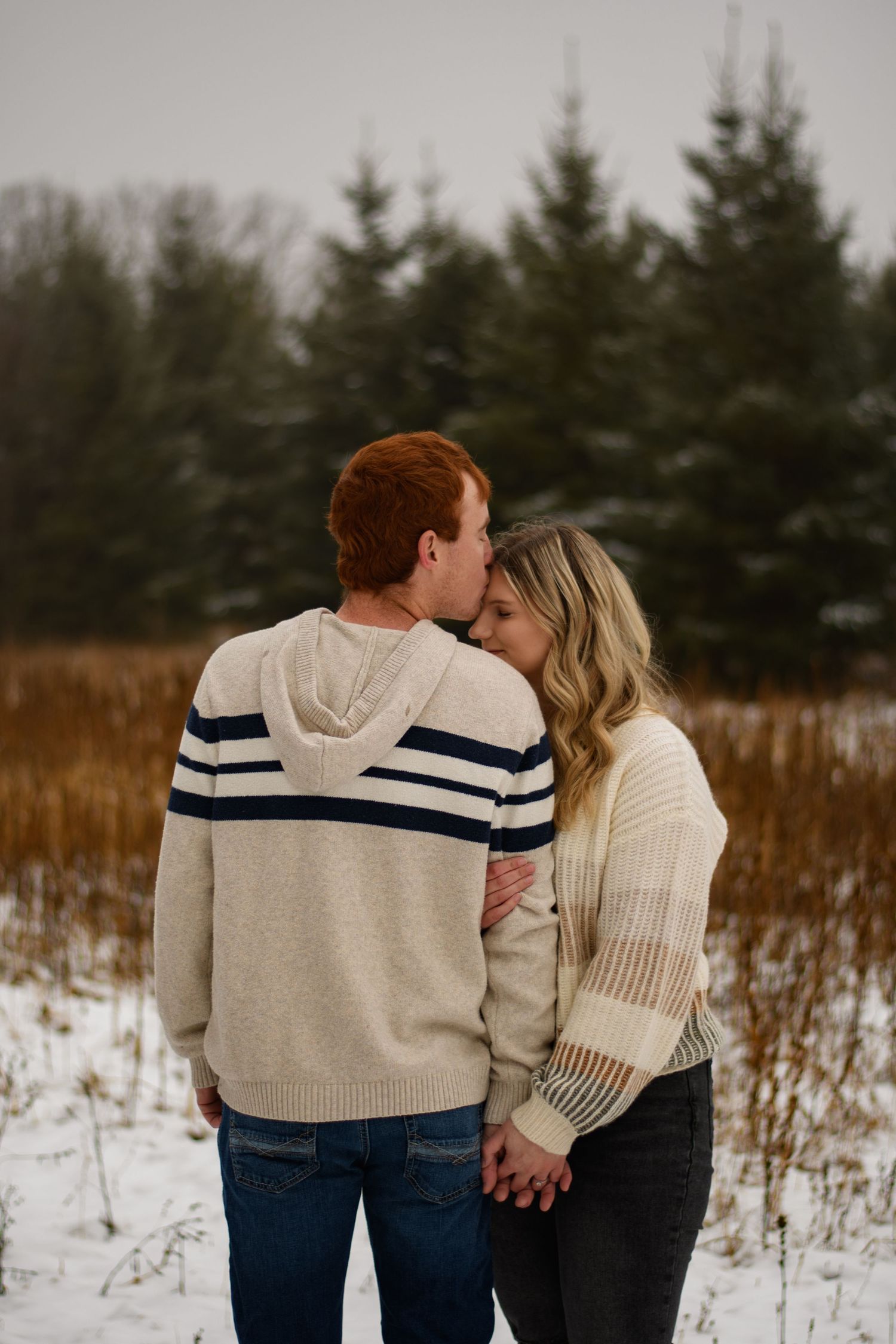 candid moment for couples engagement photography