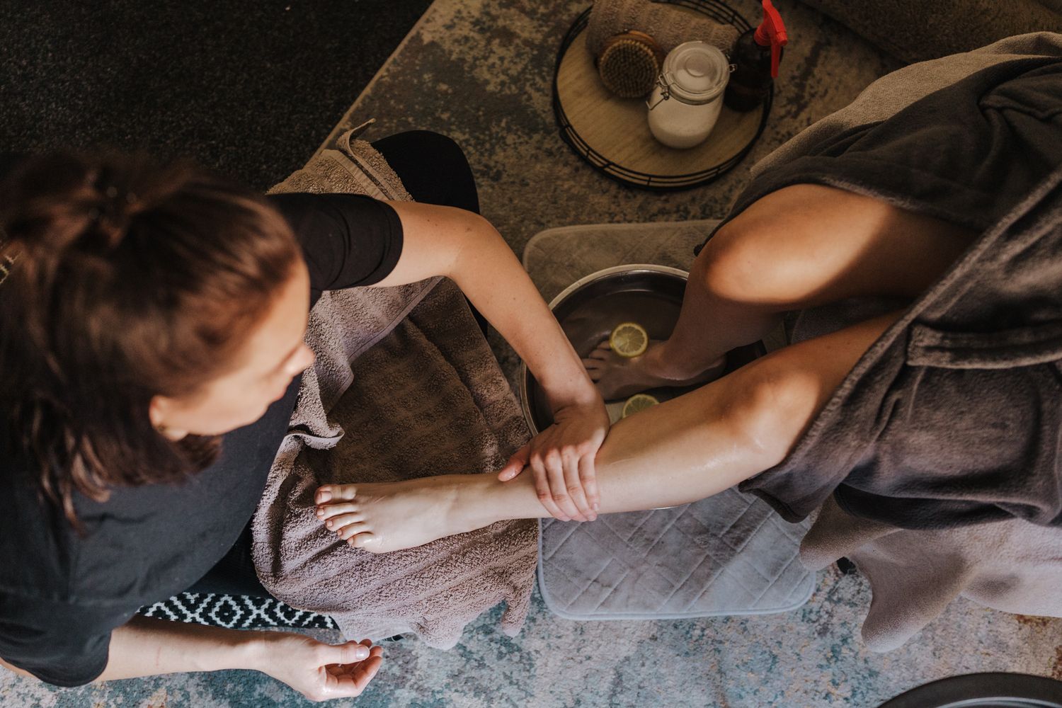 Wellness branding photography in Shropshire