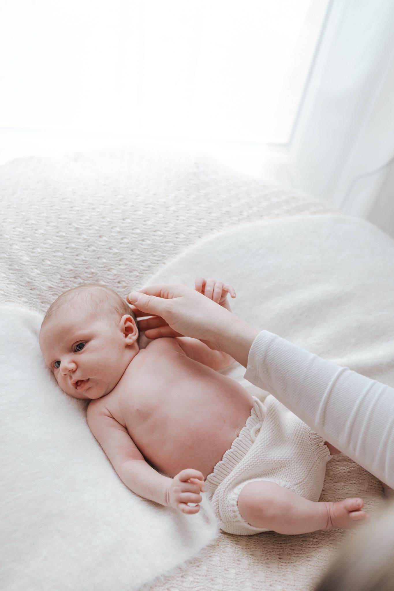 Newborn at home photography in Telford