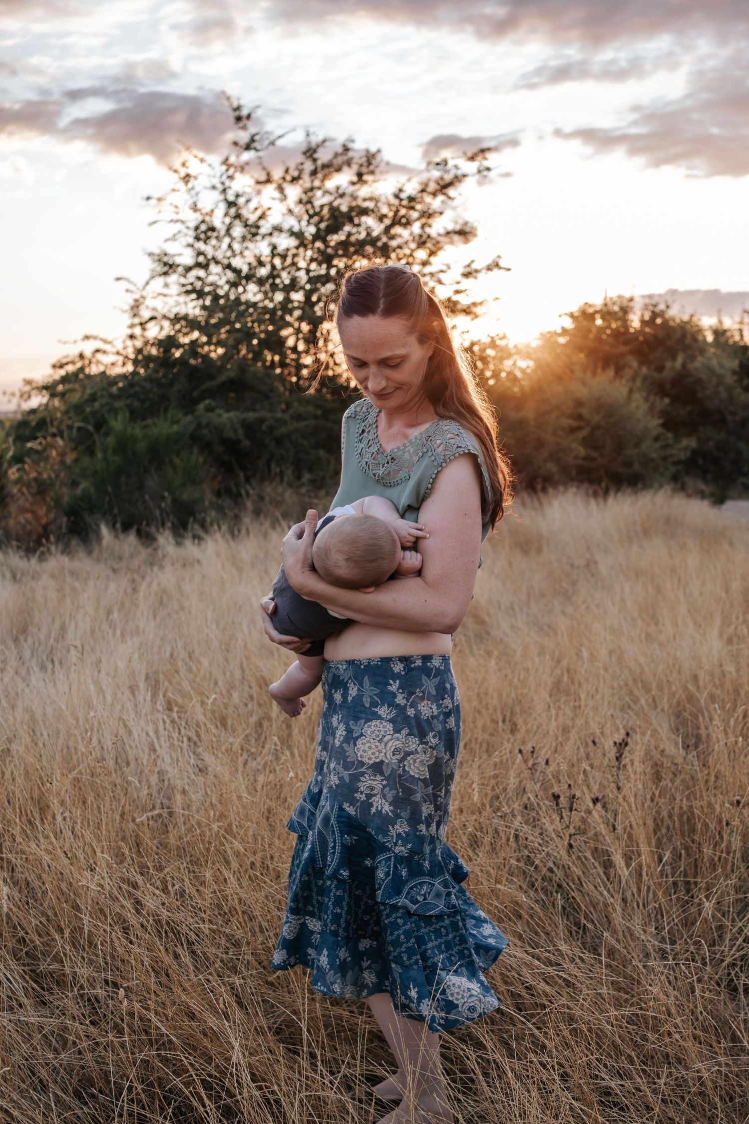 Breastfeeding photoshoot in Telford, Shropshire