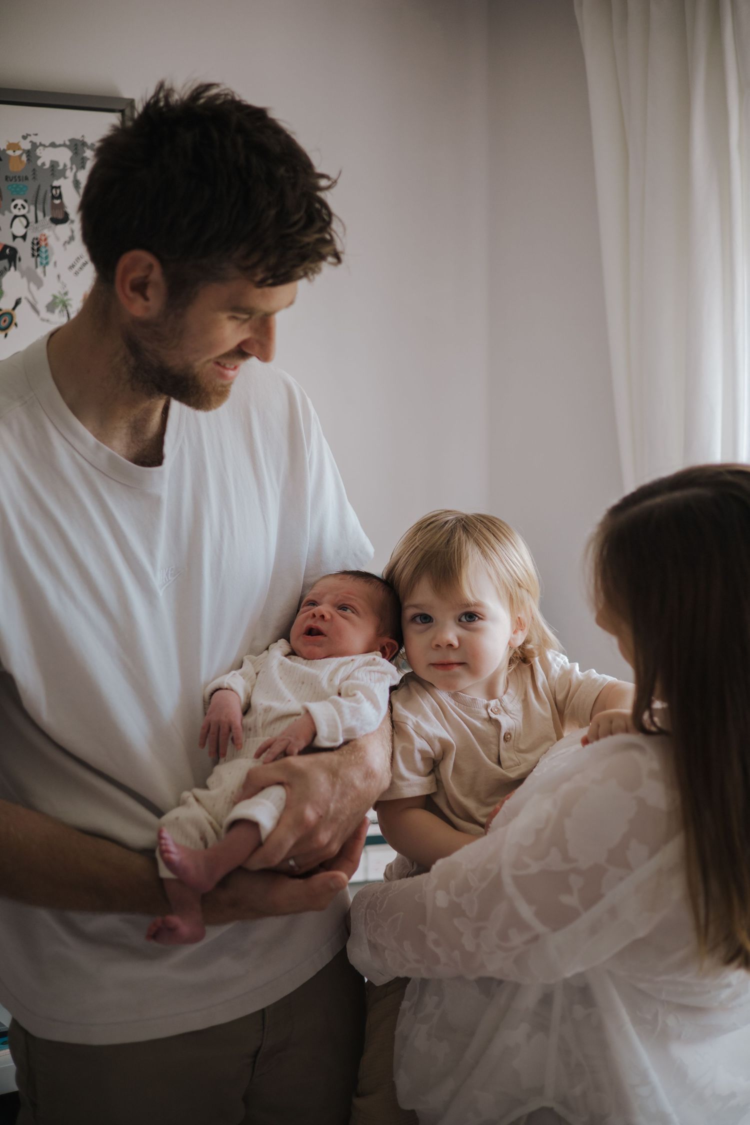 Newborn photoshoot at home in Telford, Shropshire