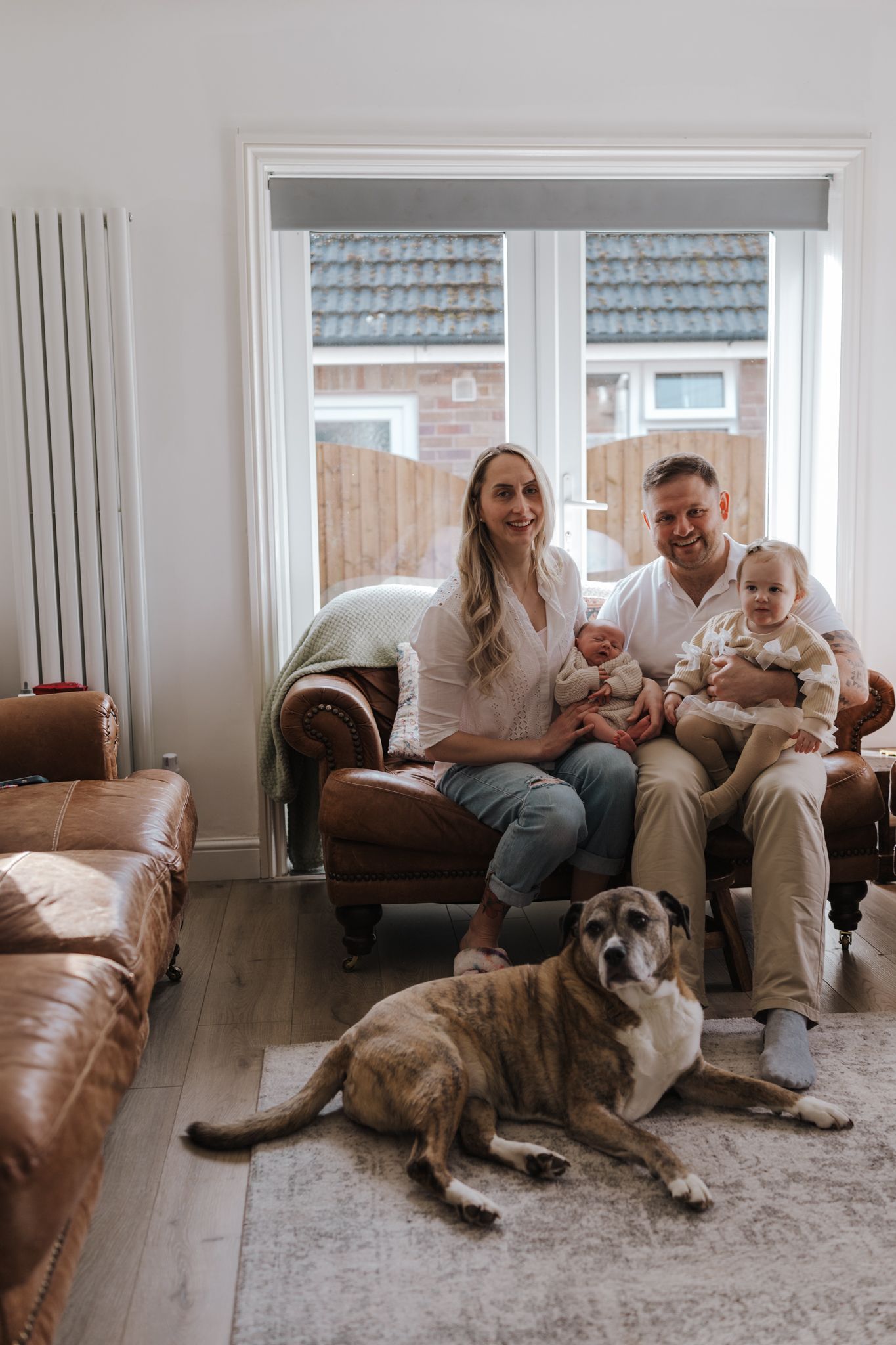 Newborn at home photography in Telford