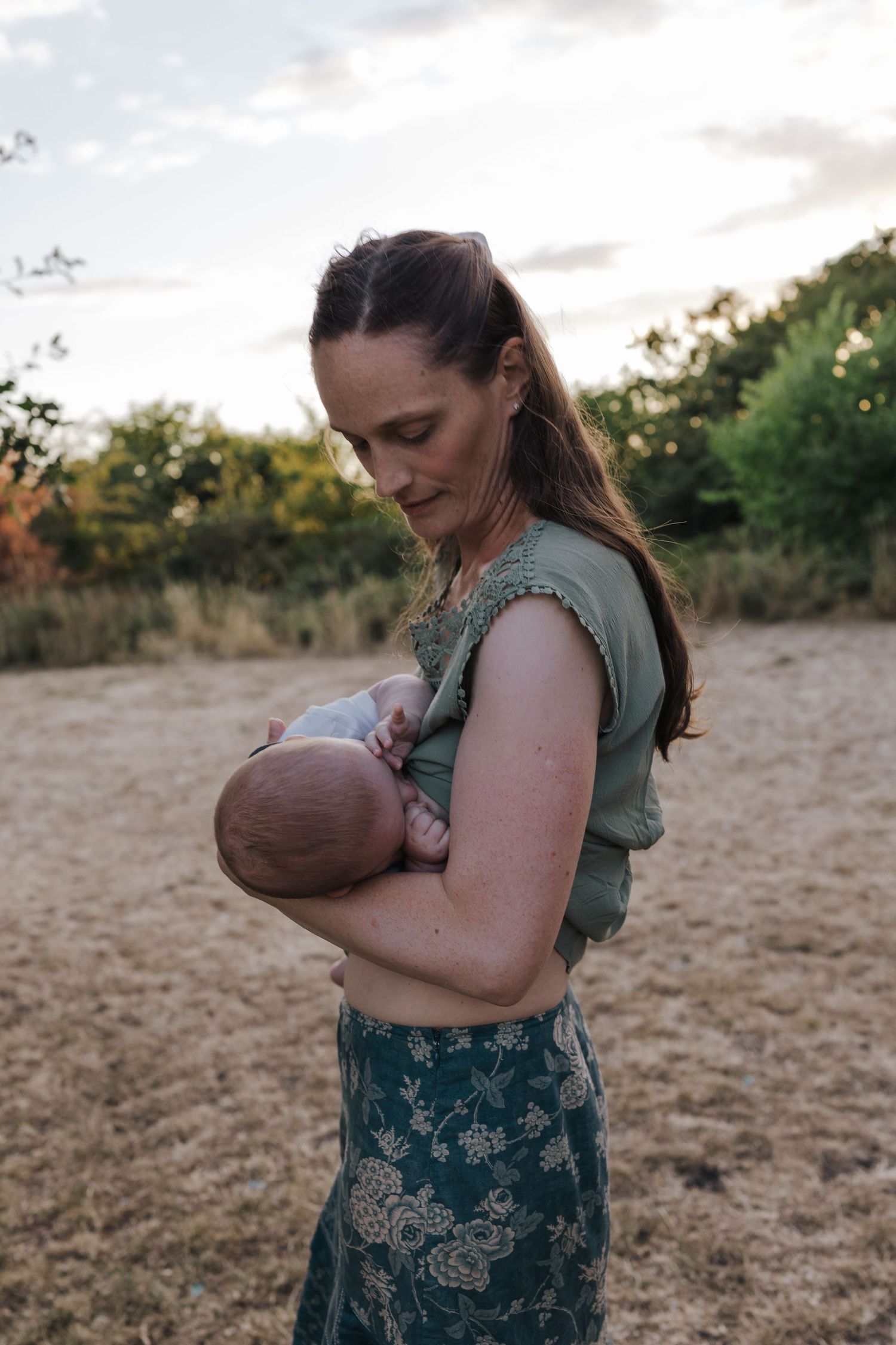 Breastfeeding photoshoot in Telford, Shropshire