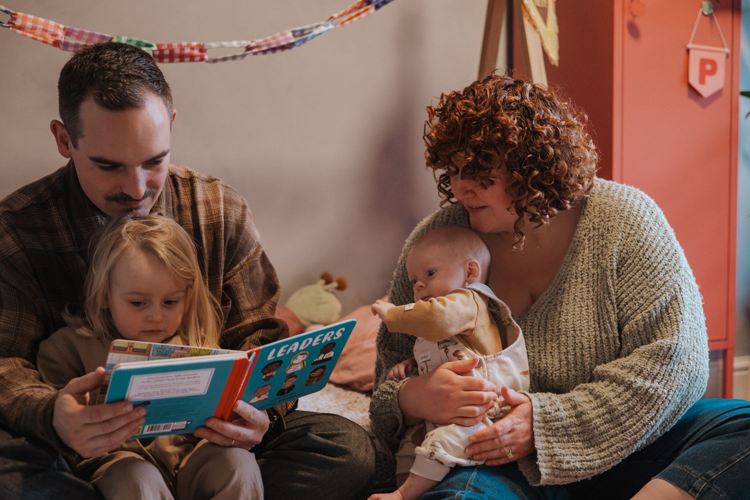 Family Christmas photoshoot in Telford