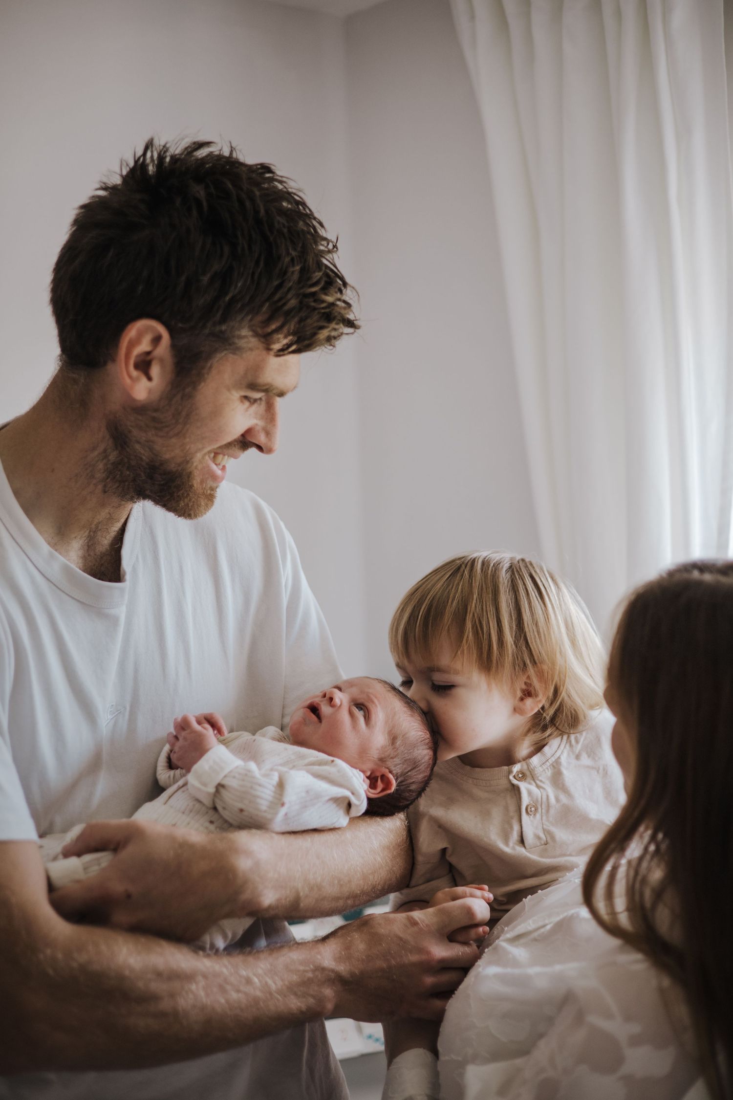Family photoshoot at home in Telford, Shropshire.