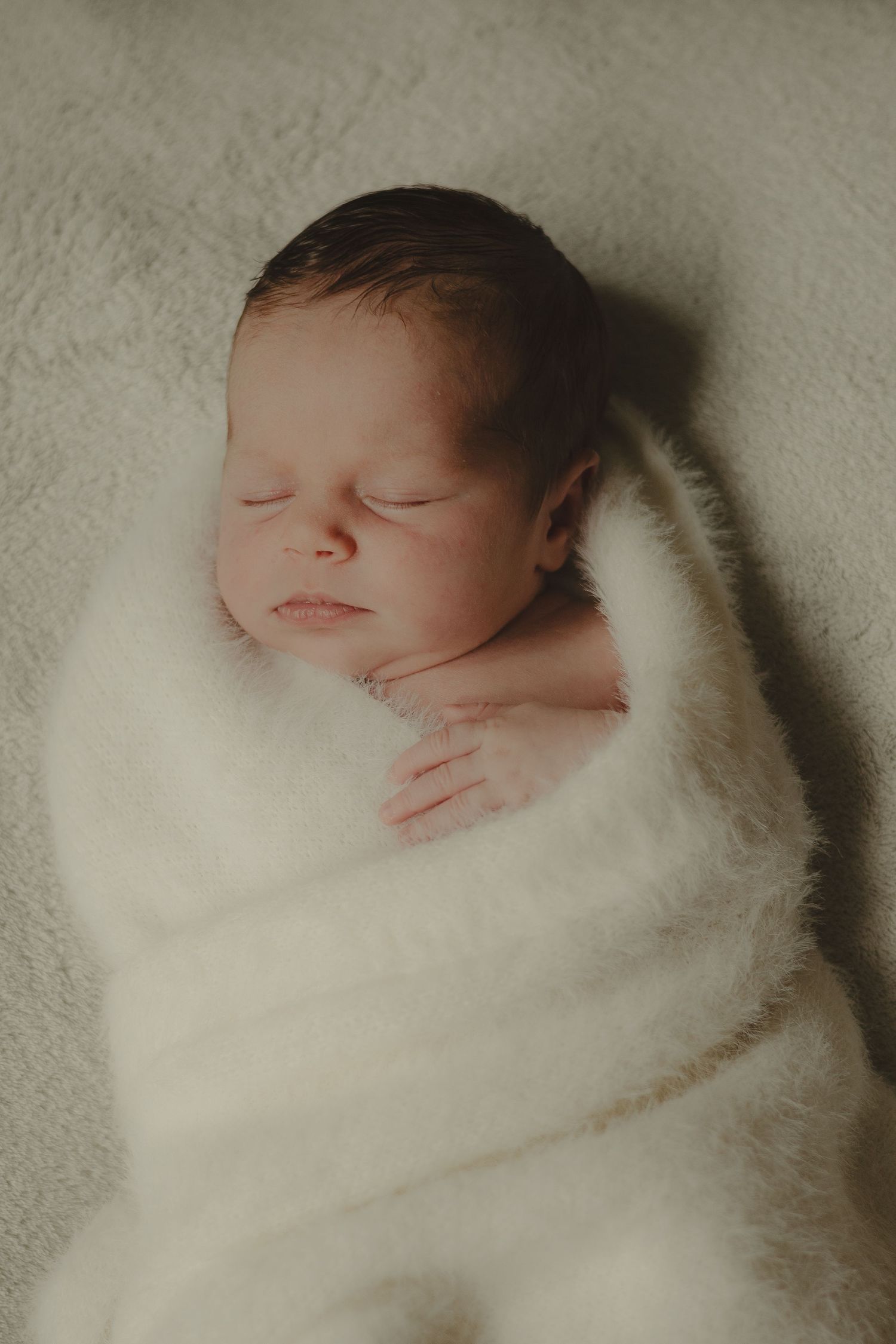 Newborn photoshoot in Shrewsbury.