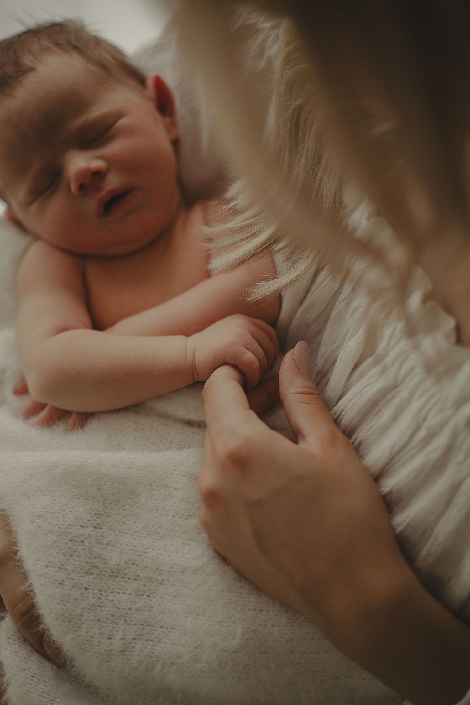 Newborn photoshoot in Telford.
