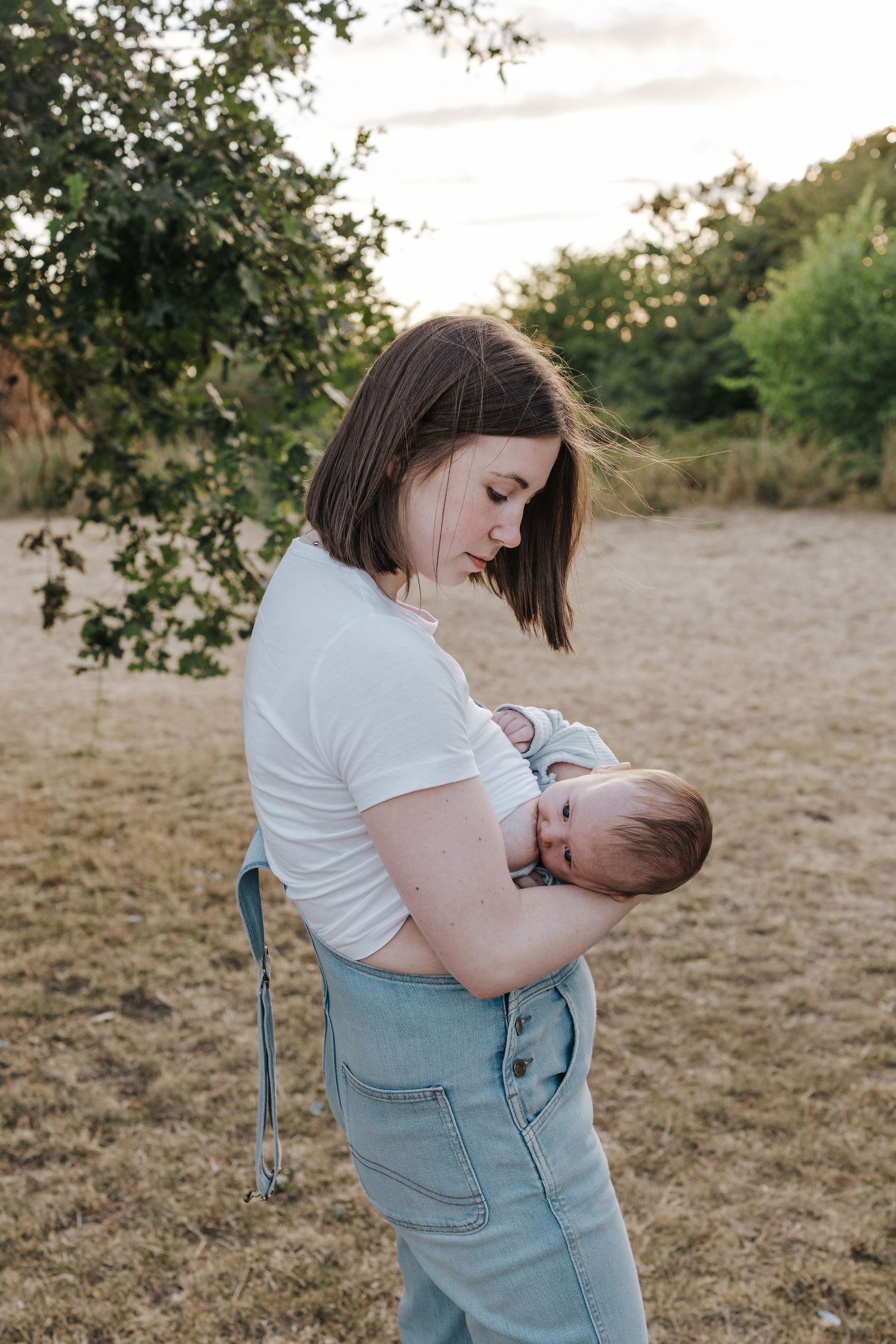 Breastfeeding photoshoot in Telford, Shropshire