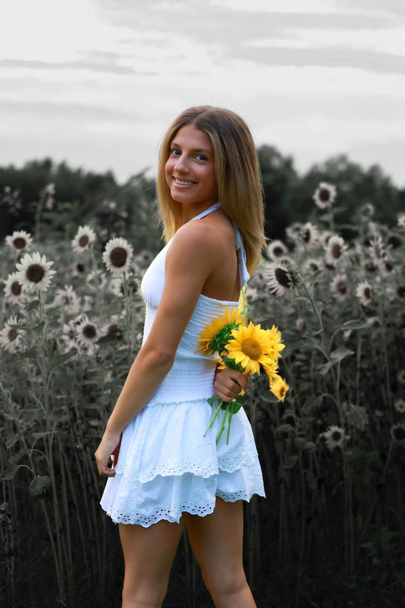 family photography crown point indiana sunflowers senior 2026 photos picture