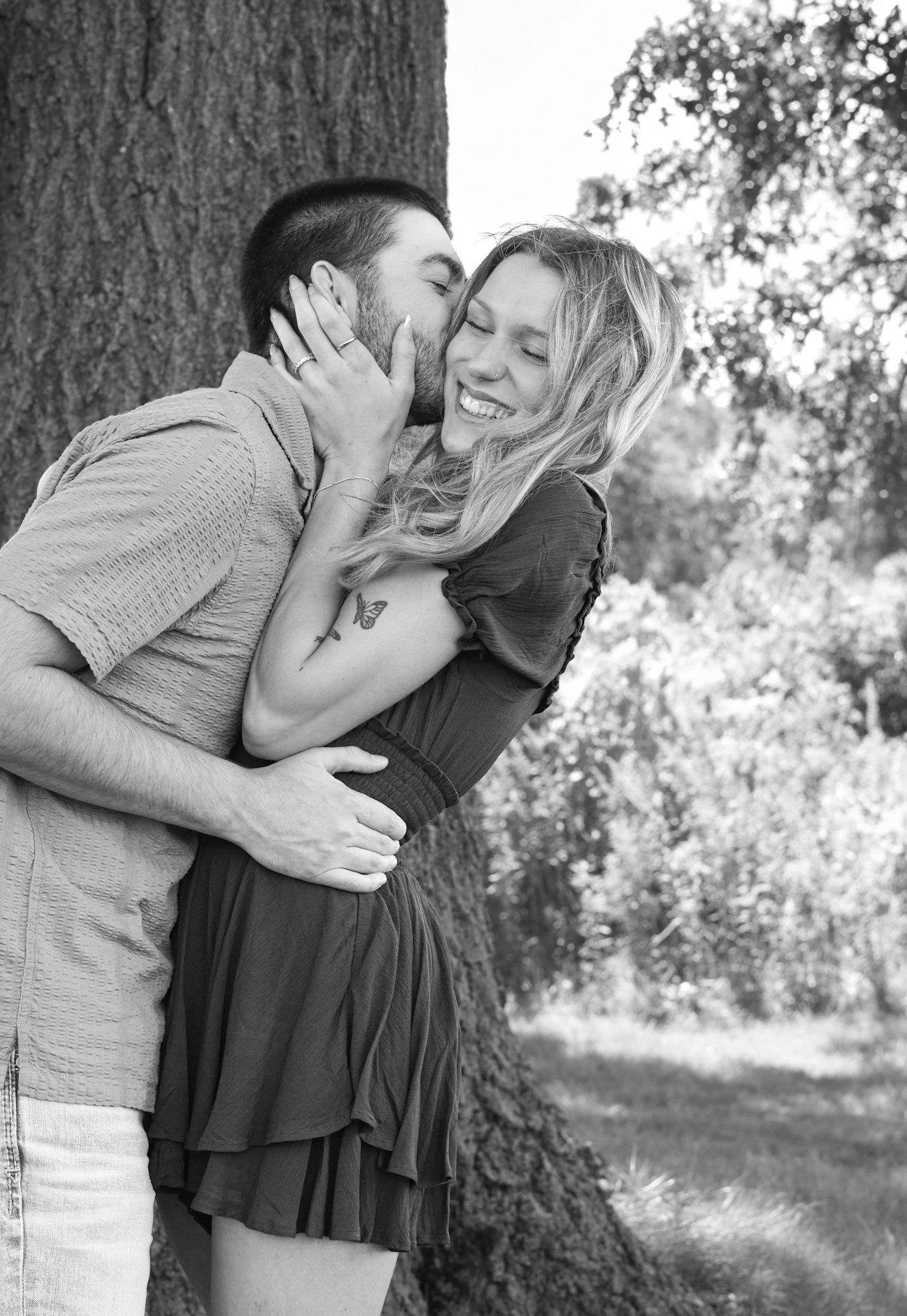 oak ridge savannah trail Griffith Indiana extended family photos photography picture couple