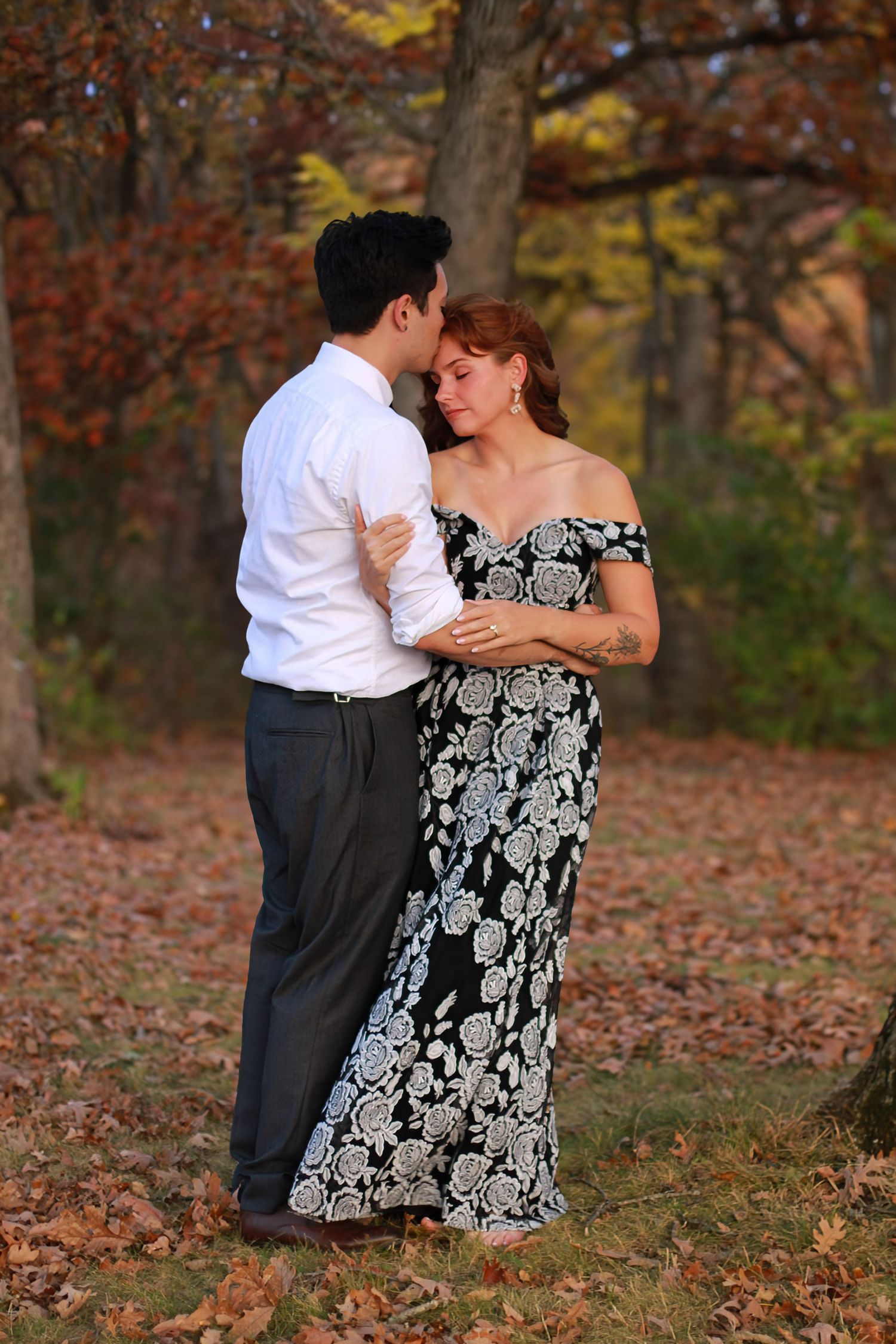 Married Couple at Lemon Lake Park in Cedar Lake