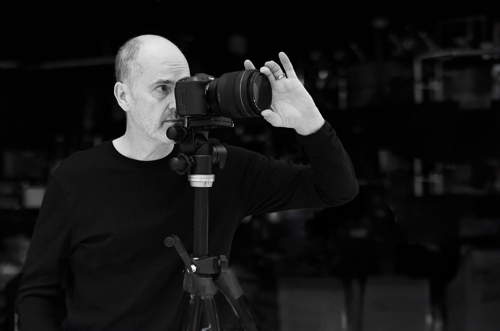 Technical product photographer Alan Harbord on location Kent