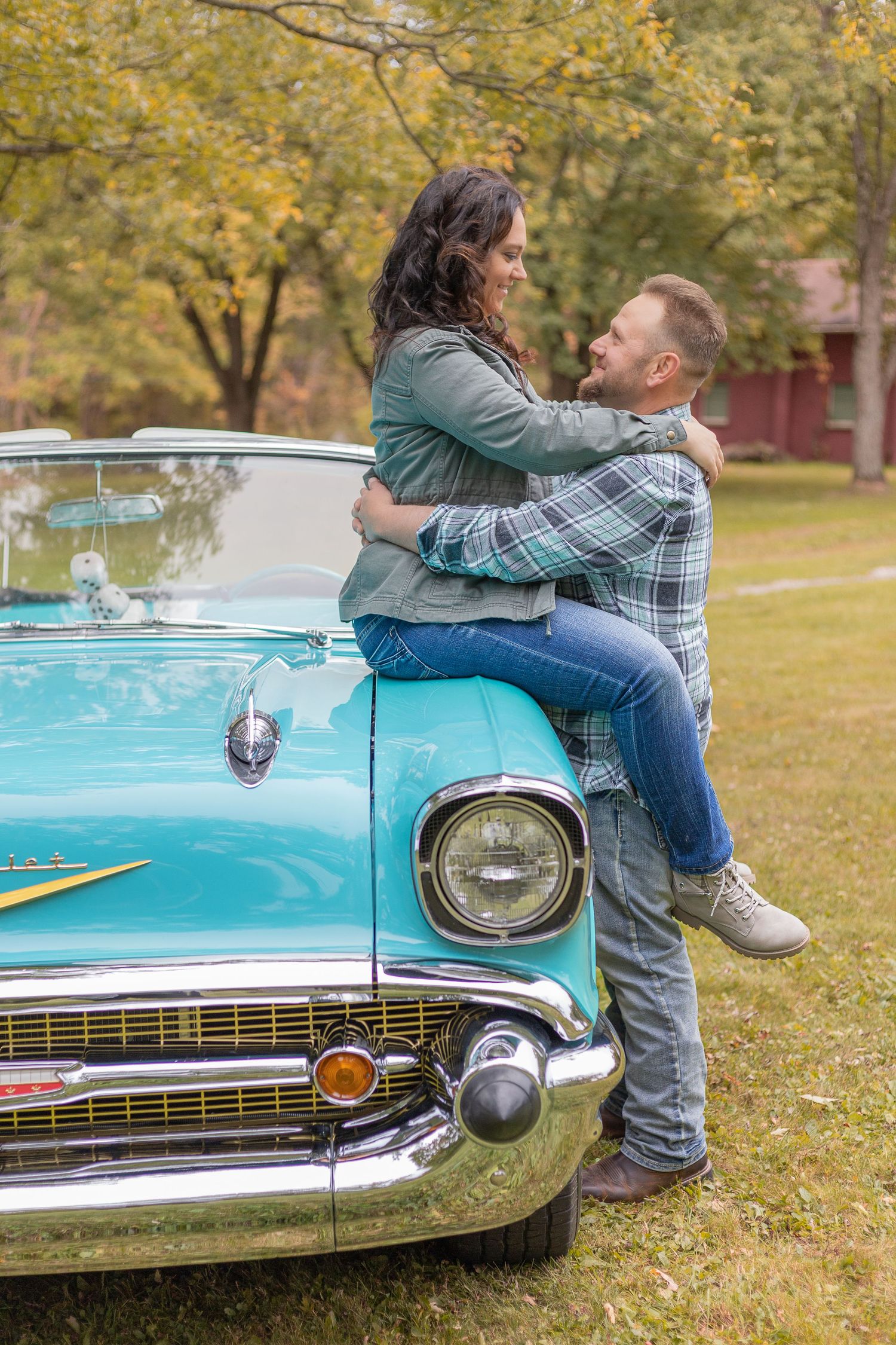 Vintage Car Couples Photography