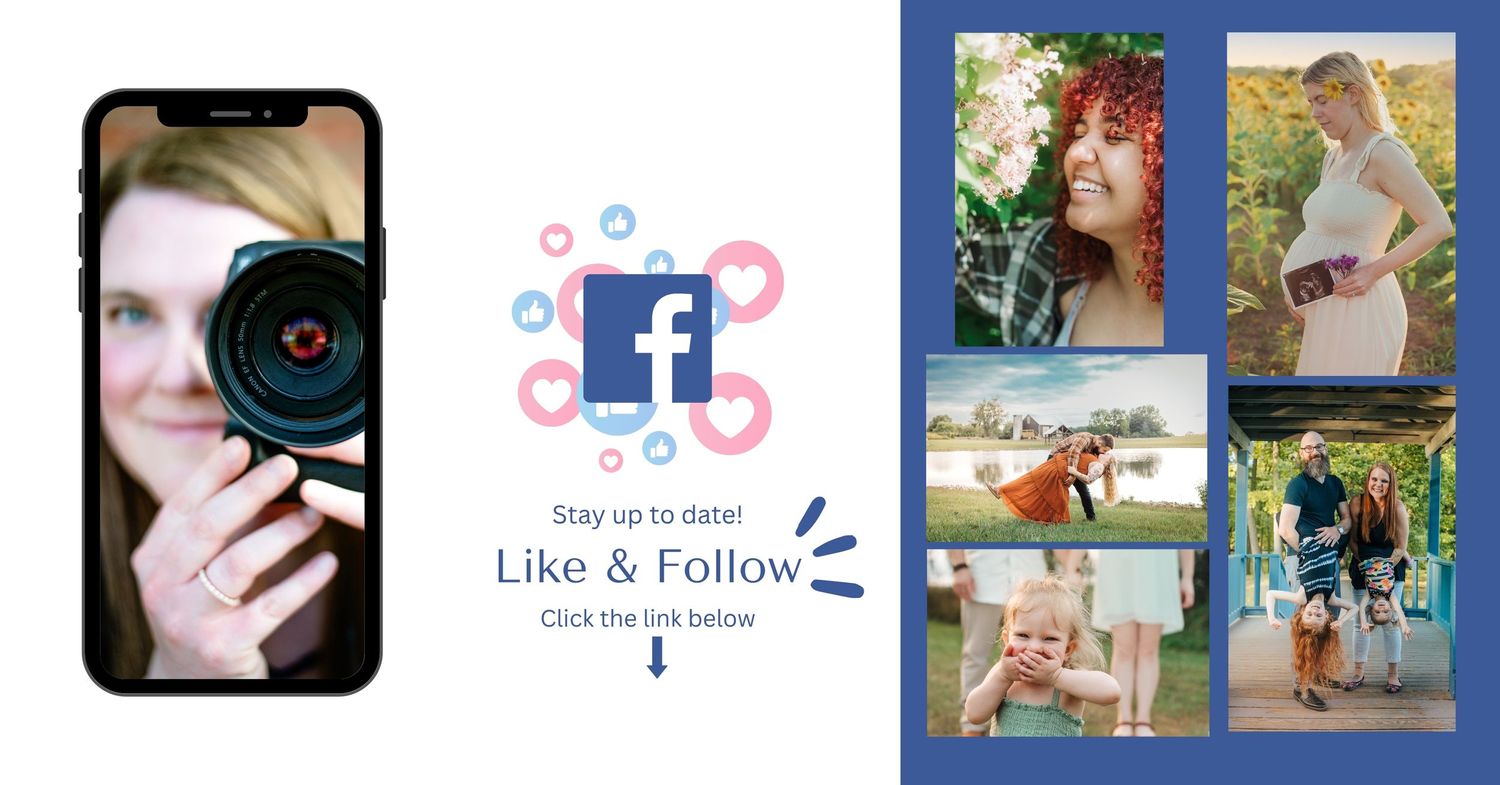 Social media collage featuring a camera selfie and Facebook logo with multiple outdoor photo frames.