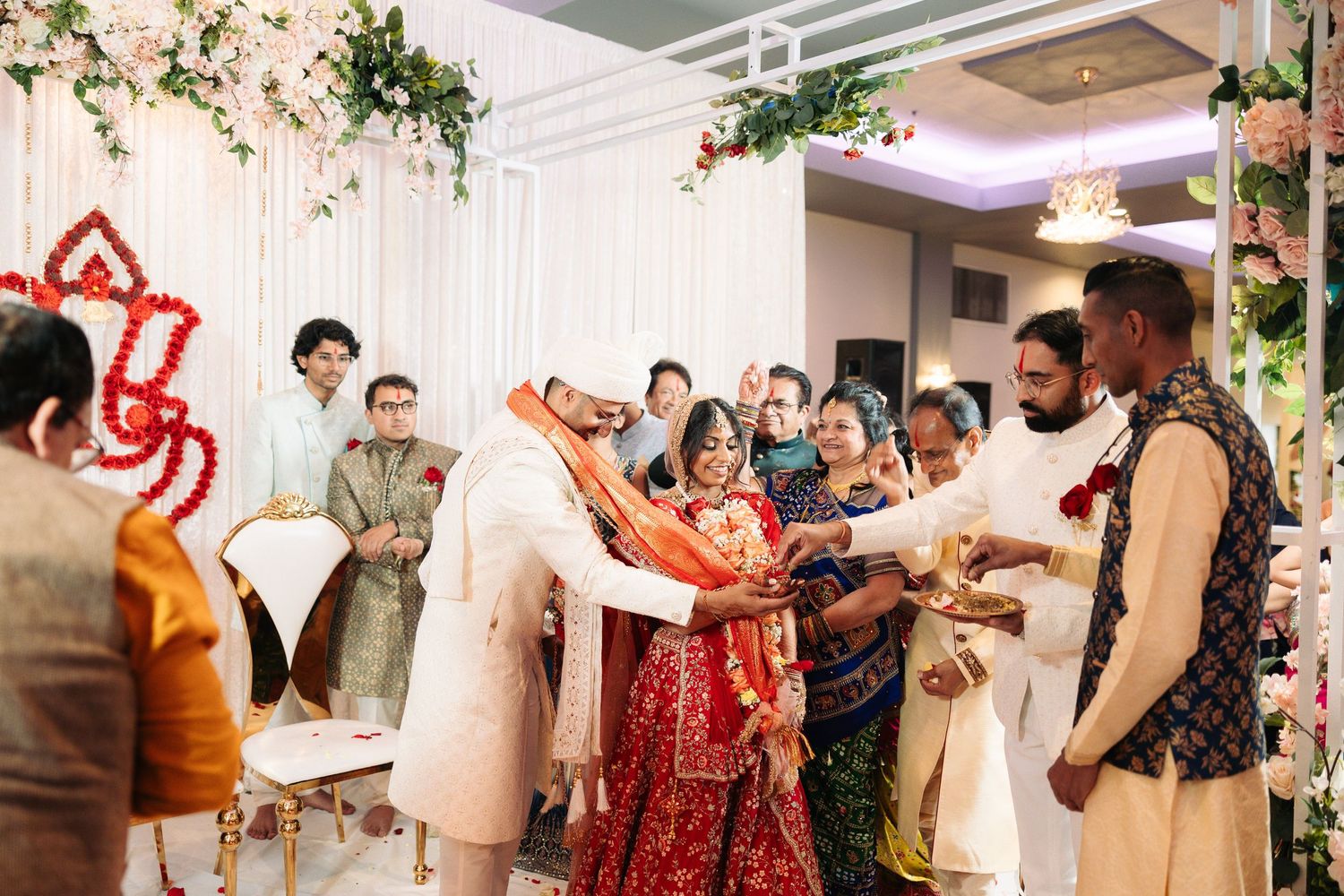 Indian wedding hindu ceremony captured in Edmonton by Marcu Fotography