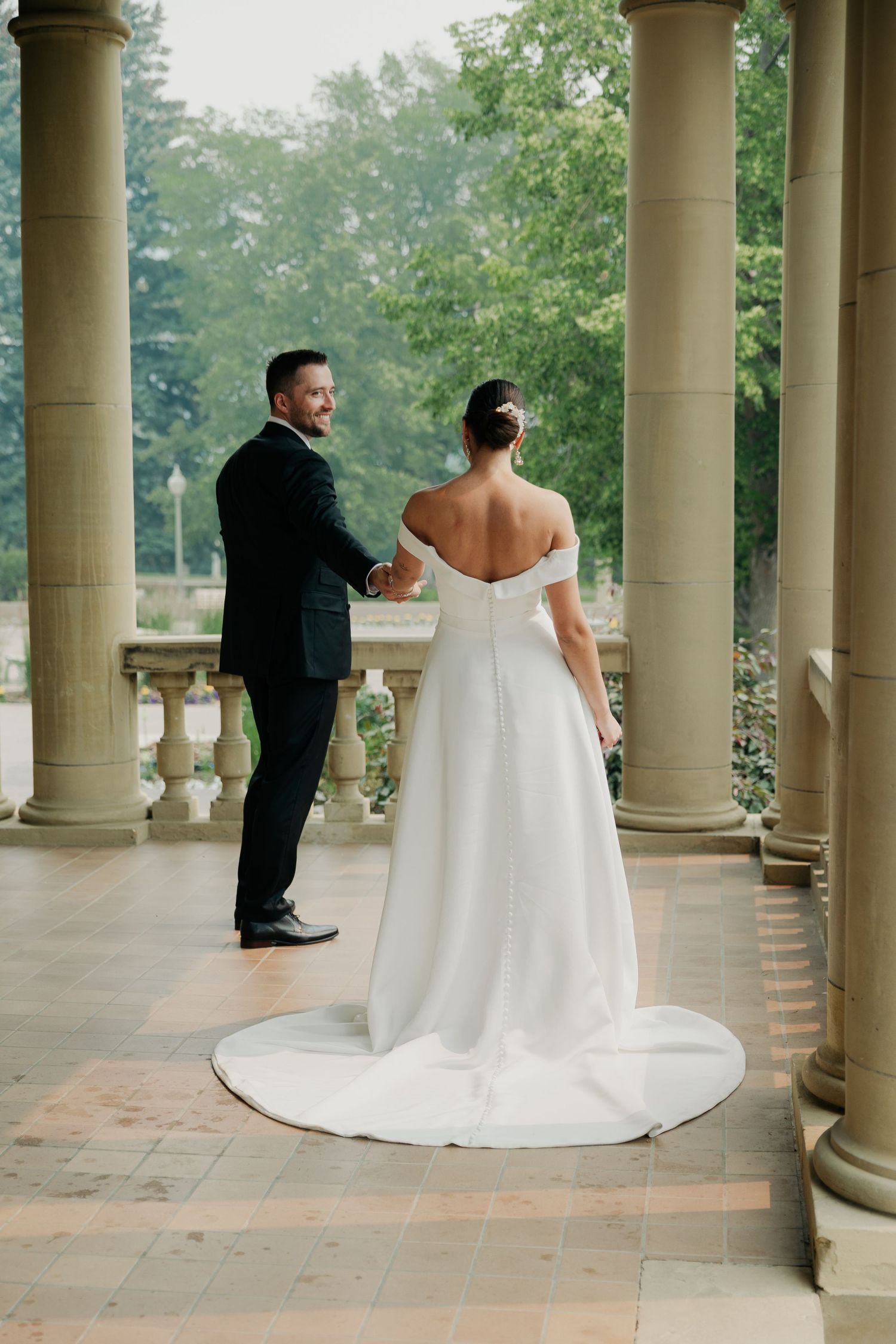 bride and groom