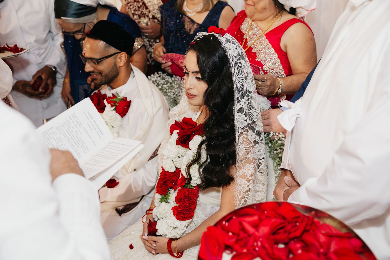 Traditional wedding ceremony captured in Edmonton by Marcu fotography