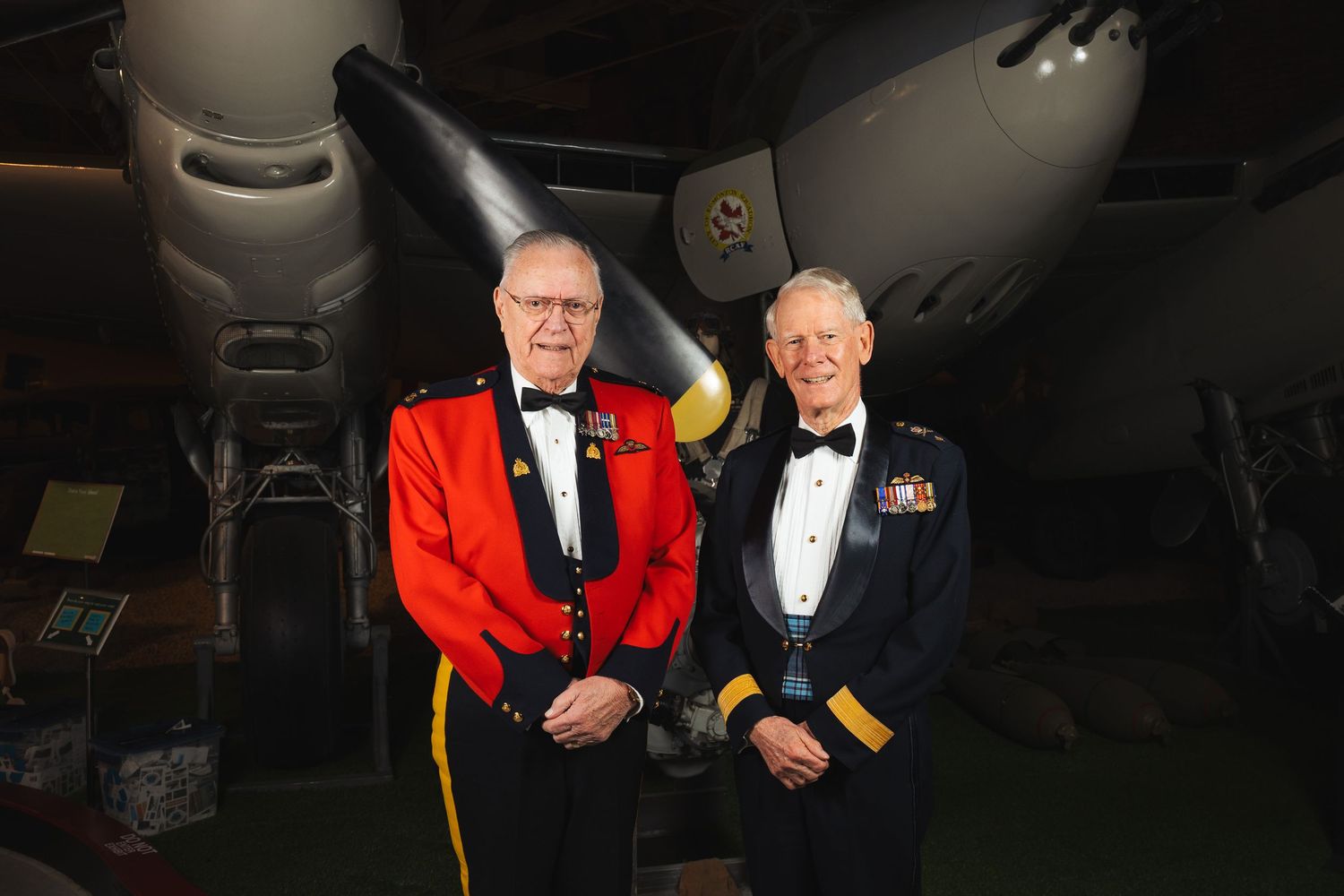event photography captured at the aviation museum in Edmonton by Marcu fotography