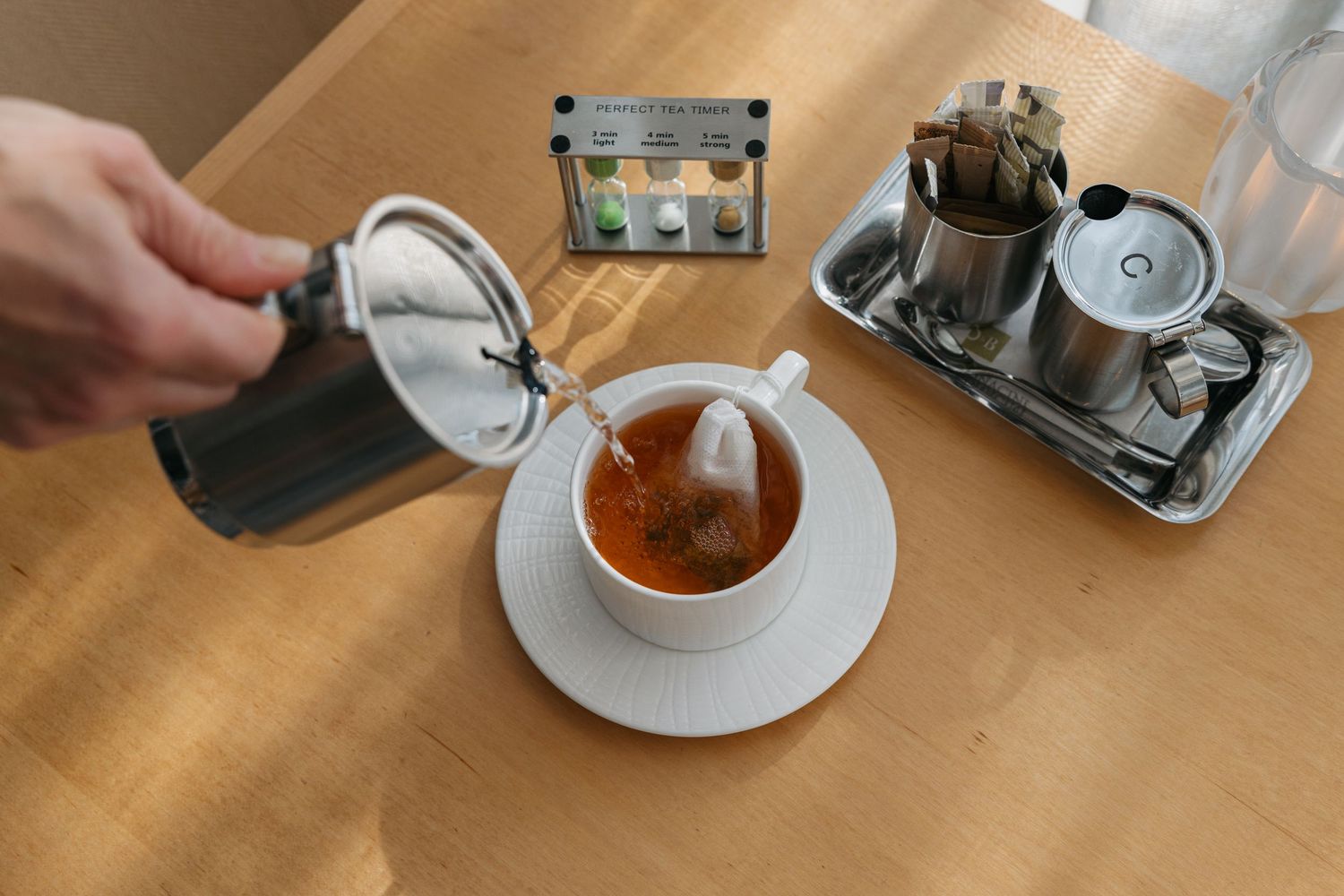 Branding photographer in Edmonton capturing restaurant menu - tea time  captured by Marcu fotography