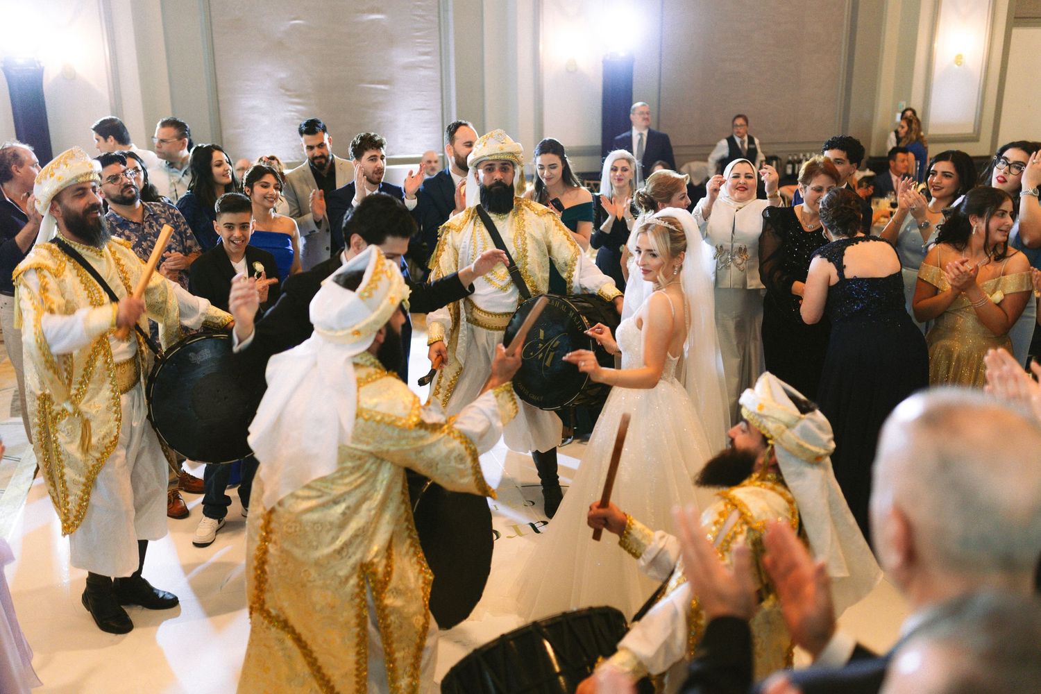 arabic labanese reception captured at the Fairmont Edmonton by Marcu Fotography