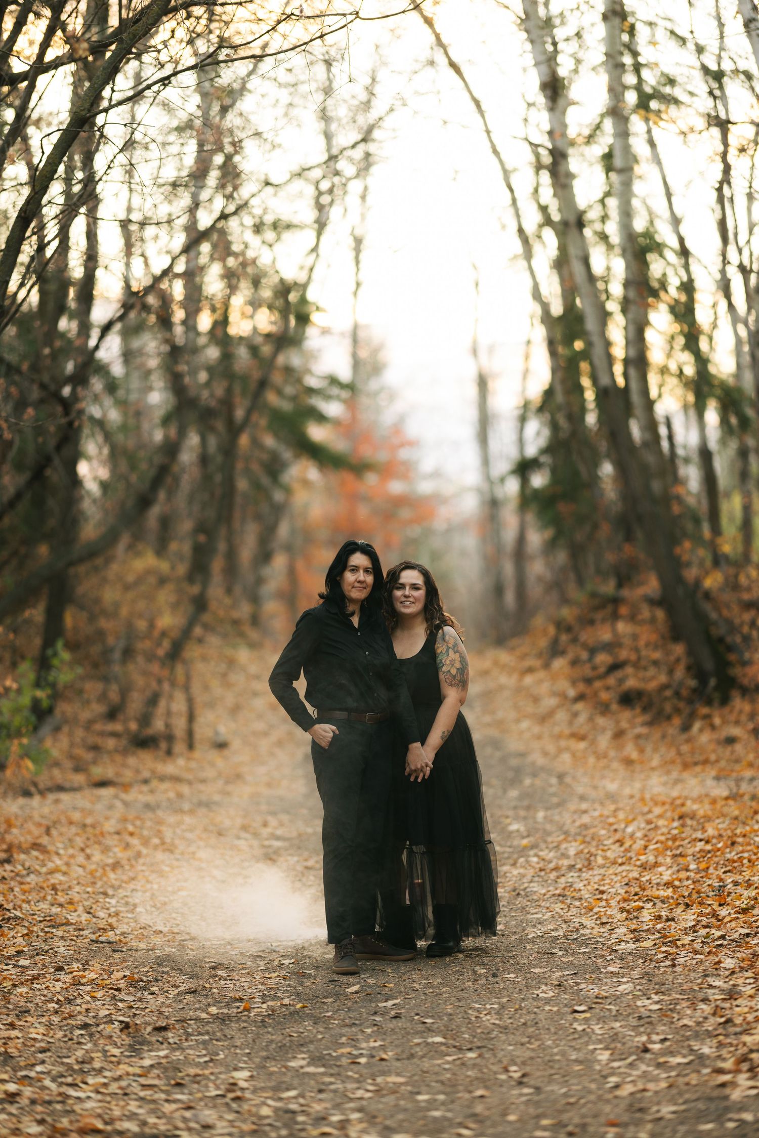 halloween couple photoshoot in edmonton captured by Marcu fotography