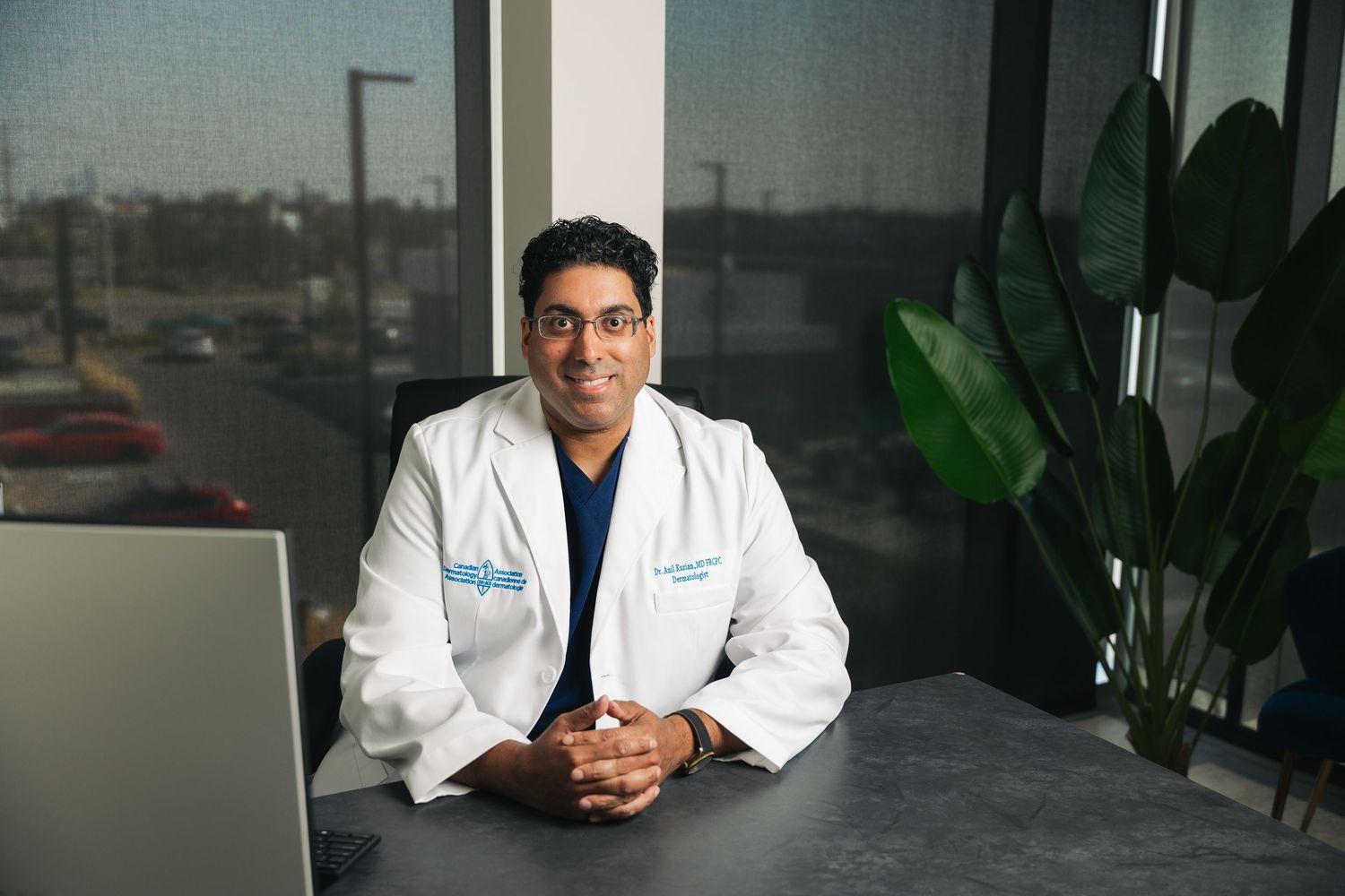 branding photography for dermatologist in edmonton captured by Marcu Fotography