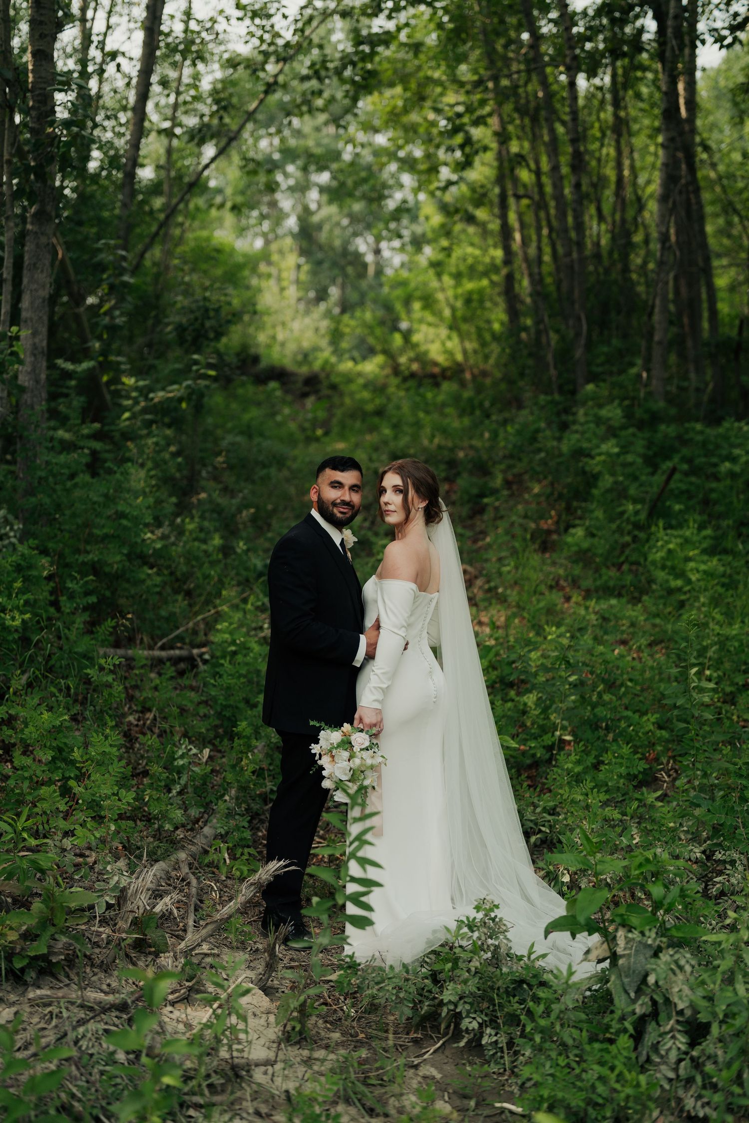 Alberta wedding photography capturing natural light editorial couple