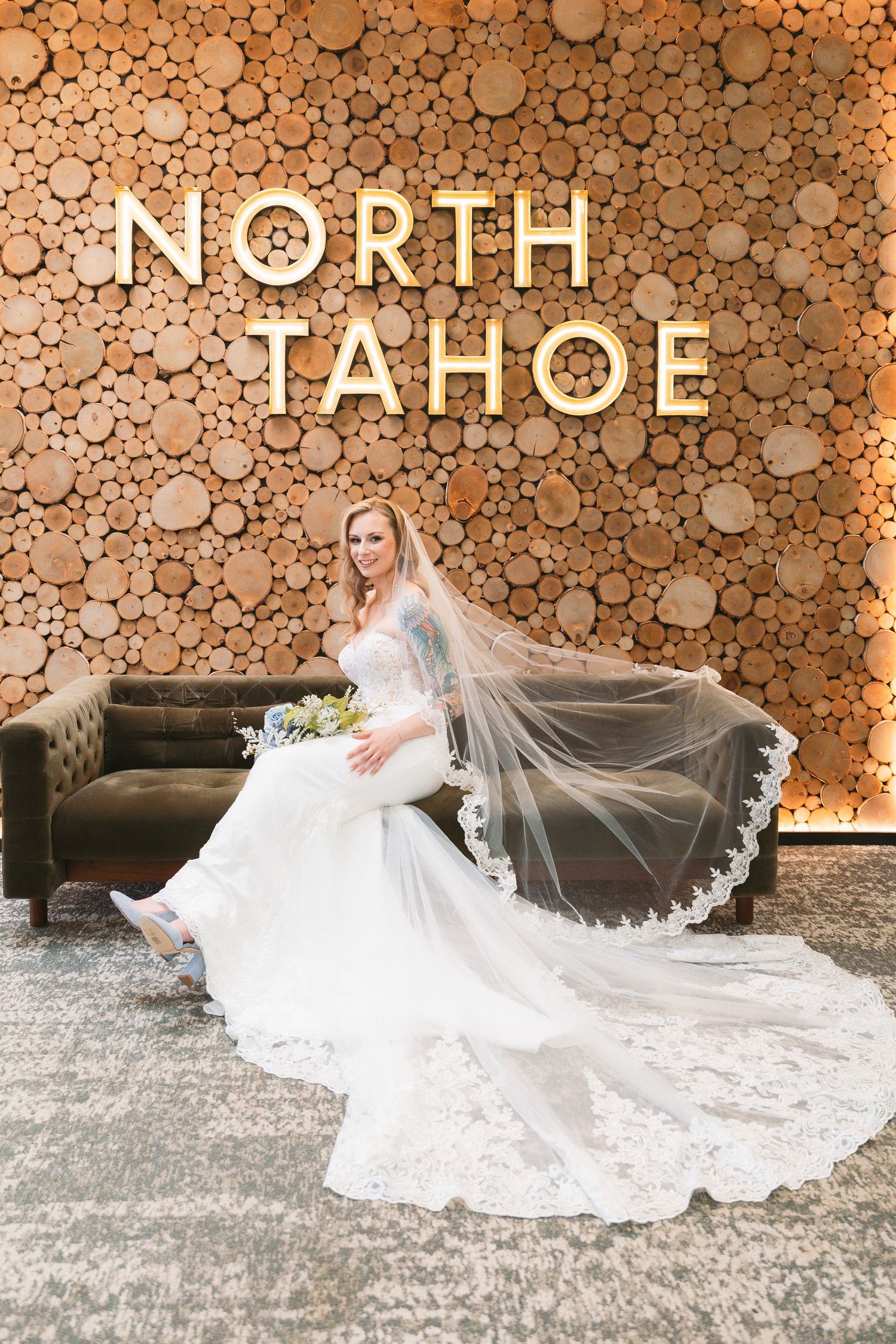Lake Tahoe Wedding portrait captured  by Marcu Fotography - destination wedding photographer