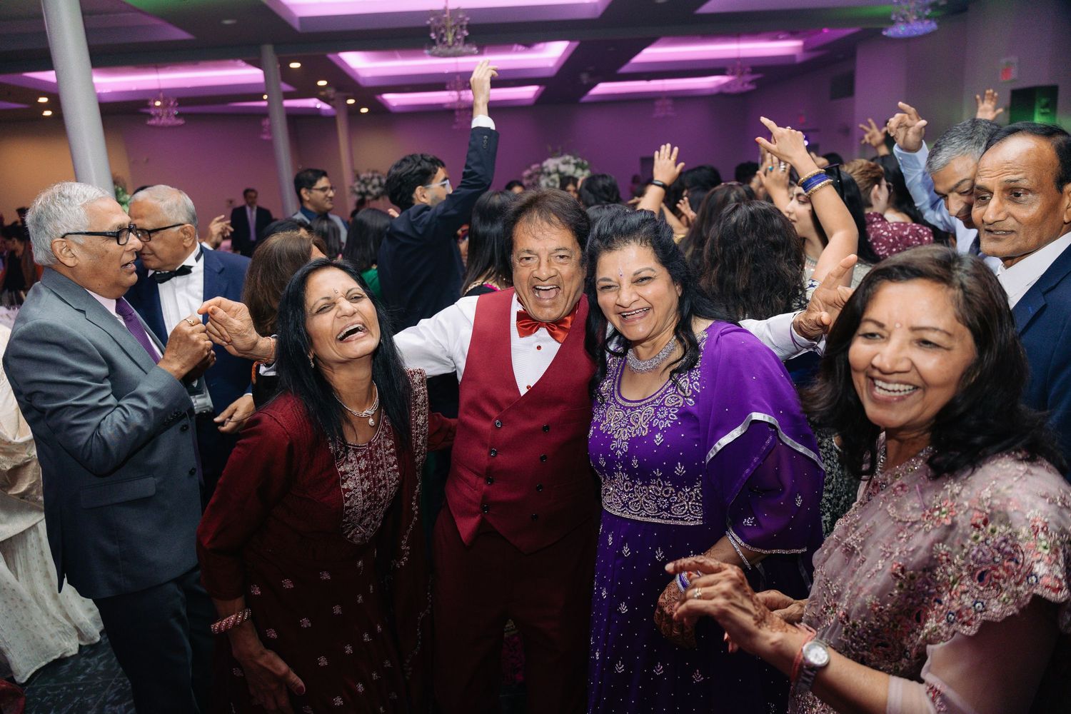 reception of Indian wedding
