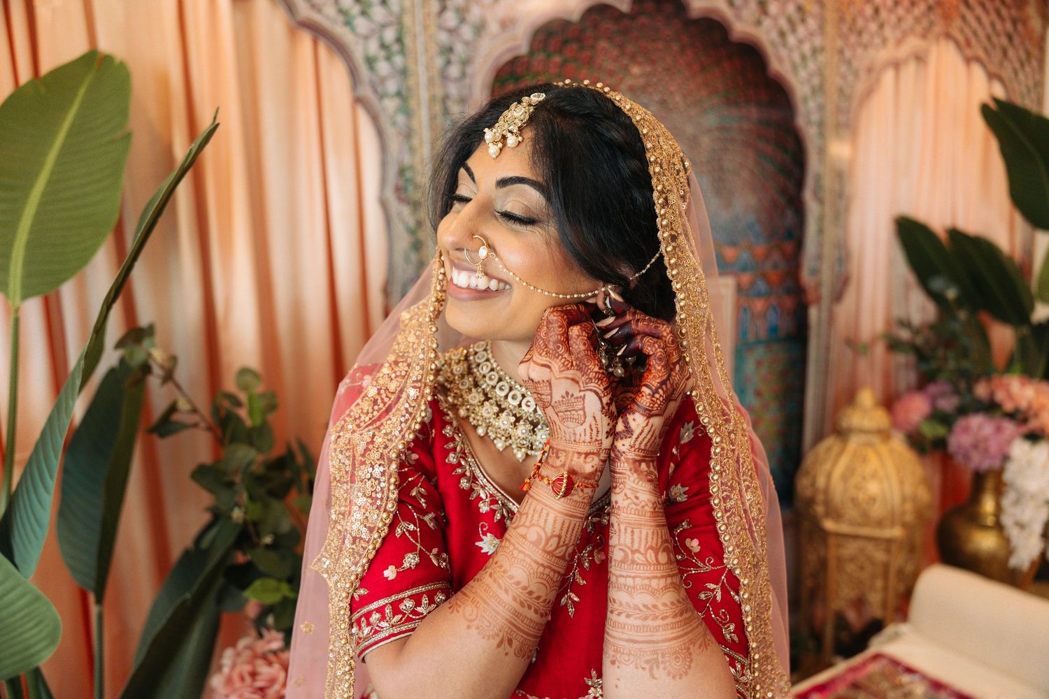 Indian wedding getting ready captured in Edmonton by Marcu Fotography
