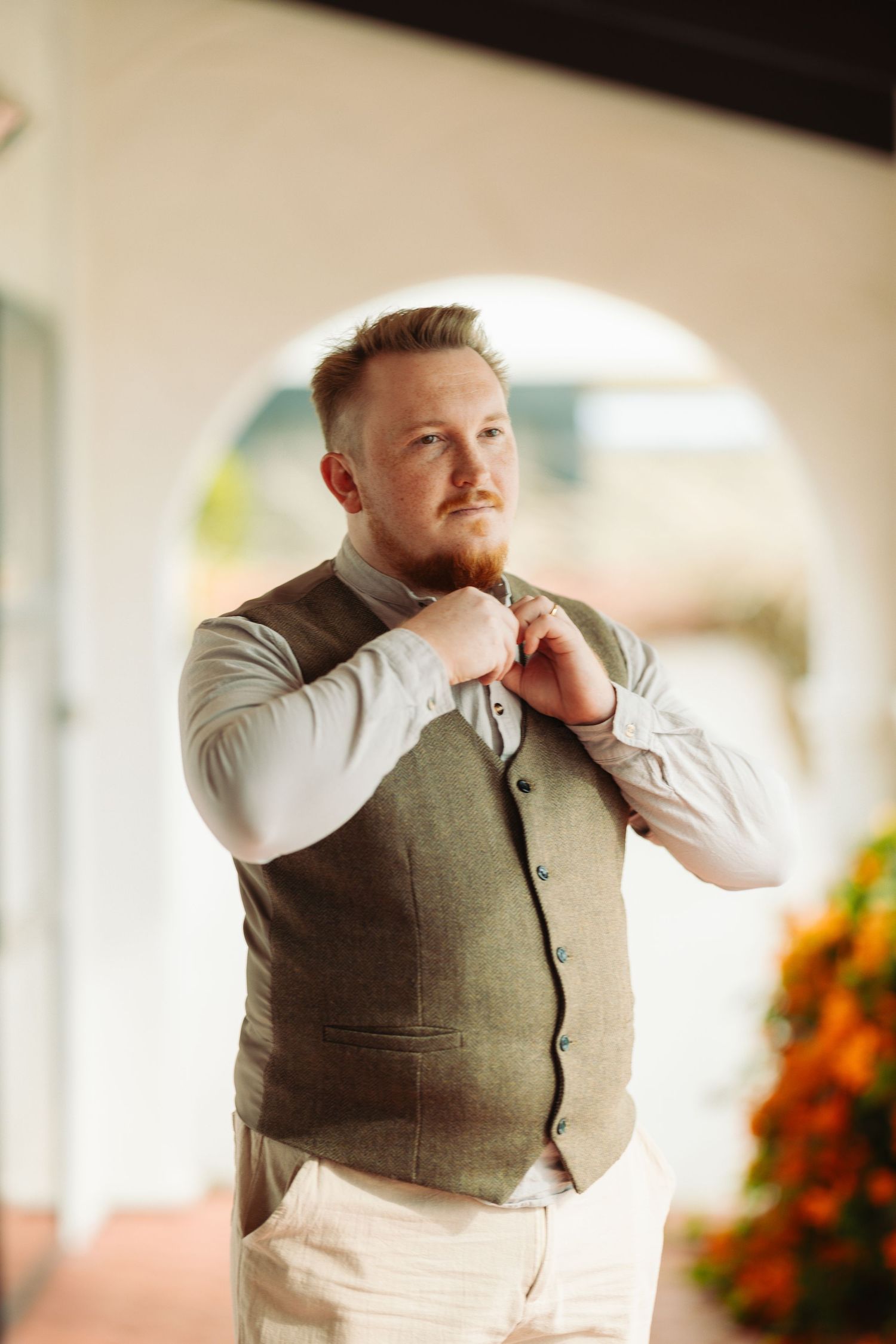Destination wedding in Hobbiton New Zealand captured by destination wedding photographer - Marcu fotography