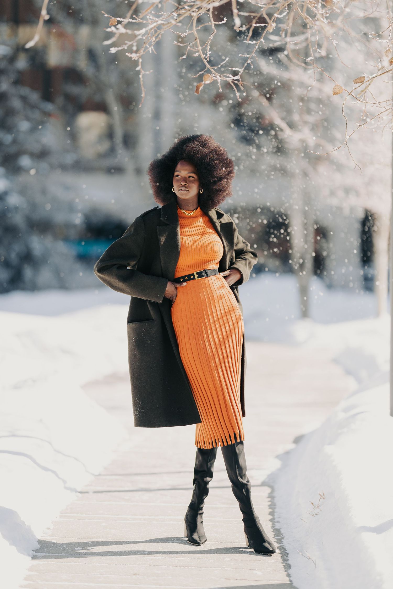 calgary winter photoshoot
