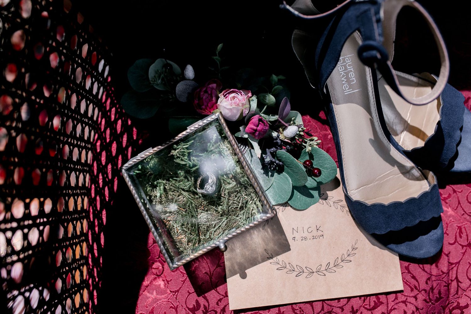 Bridal details eastern Tennessee outdoor mountain wedding travel photographer eastern kentucky pikeville kentucky Kandi Zadel photography