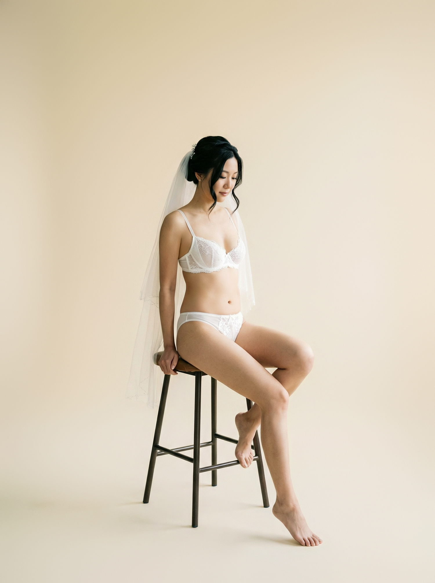 Brautboudoir im Studio, Boudoirfotografie Bad Wörishofen, Allgäu