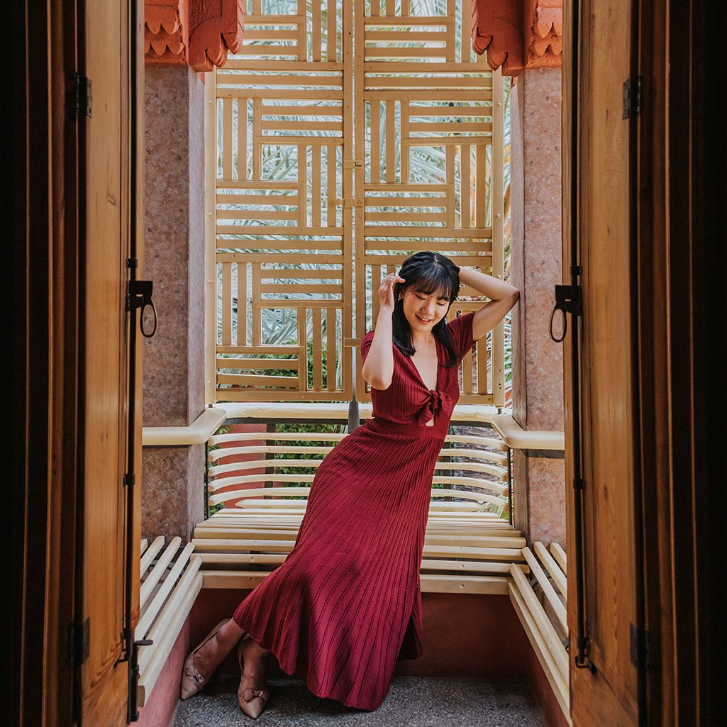 solo traveler in casa vicens