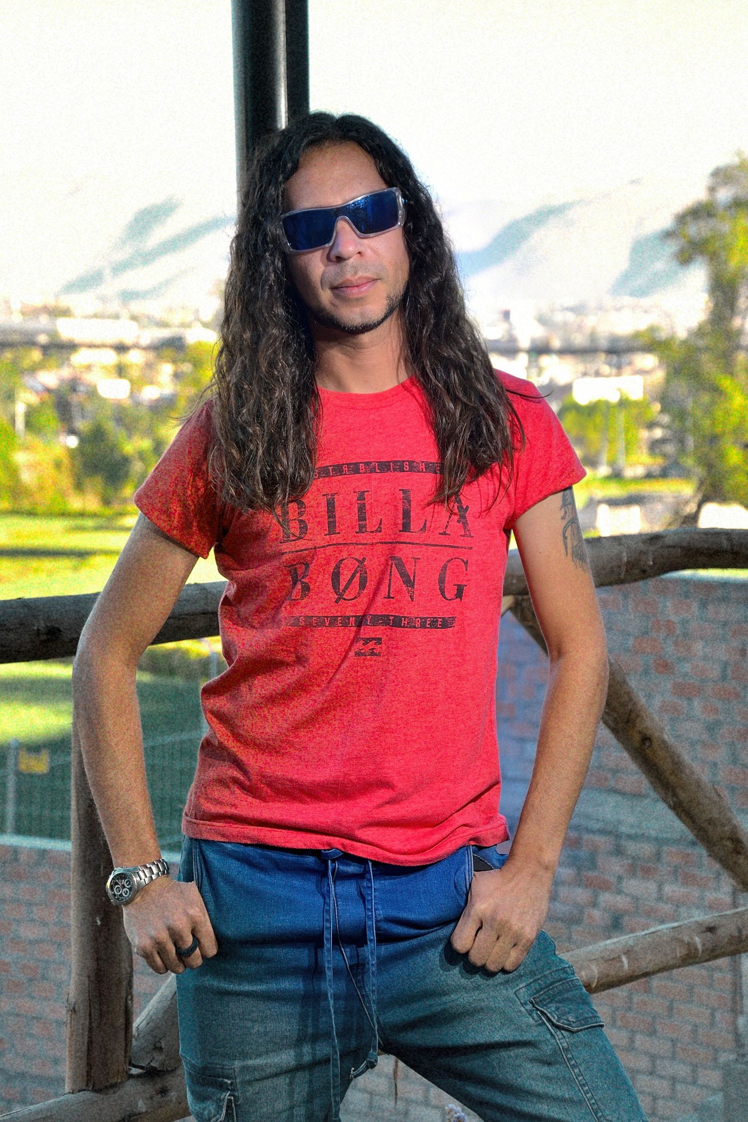 Portrait man in Peru