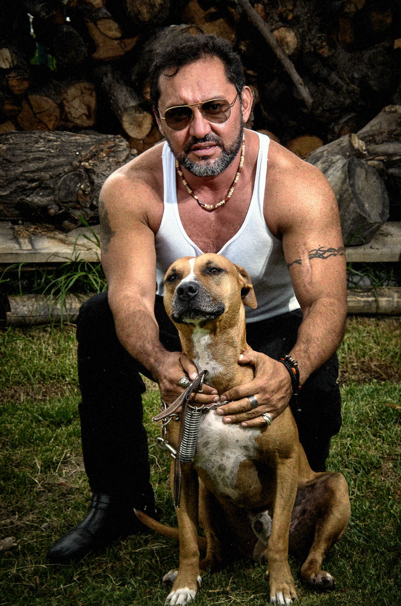 Portrait photography with pets
