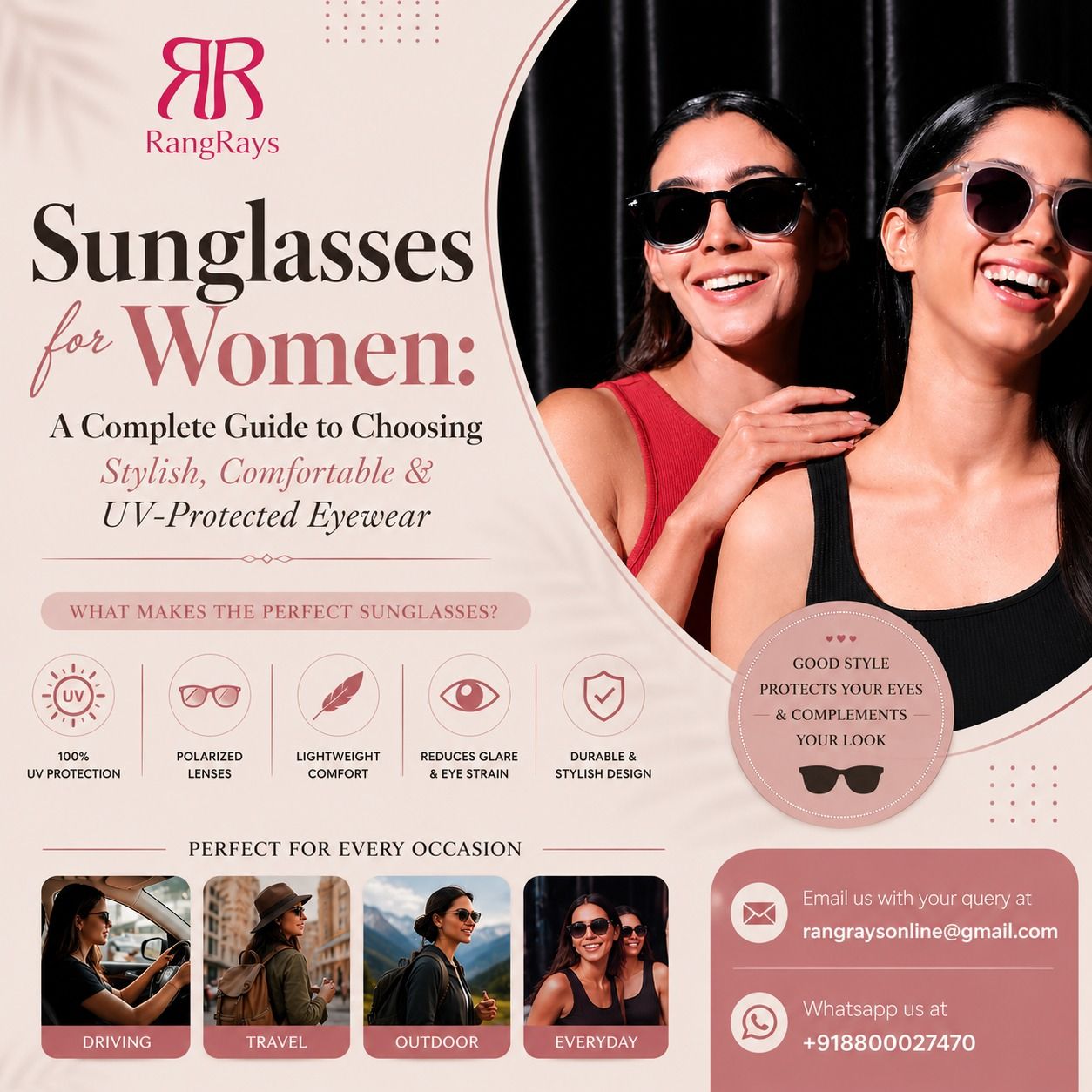 UV protection sunglasses