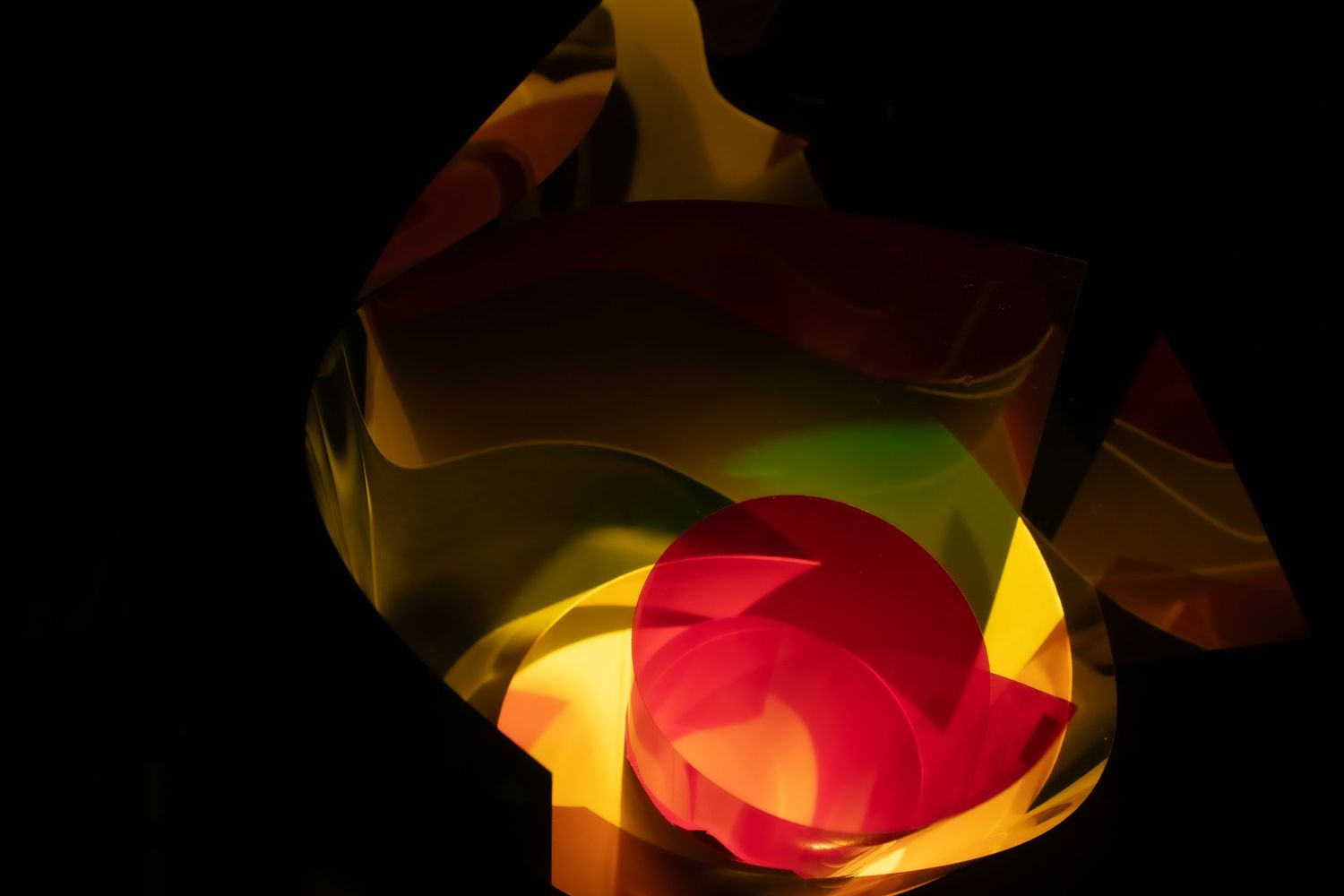 Red and yellow paper